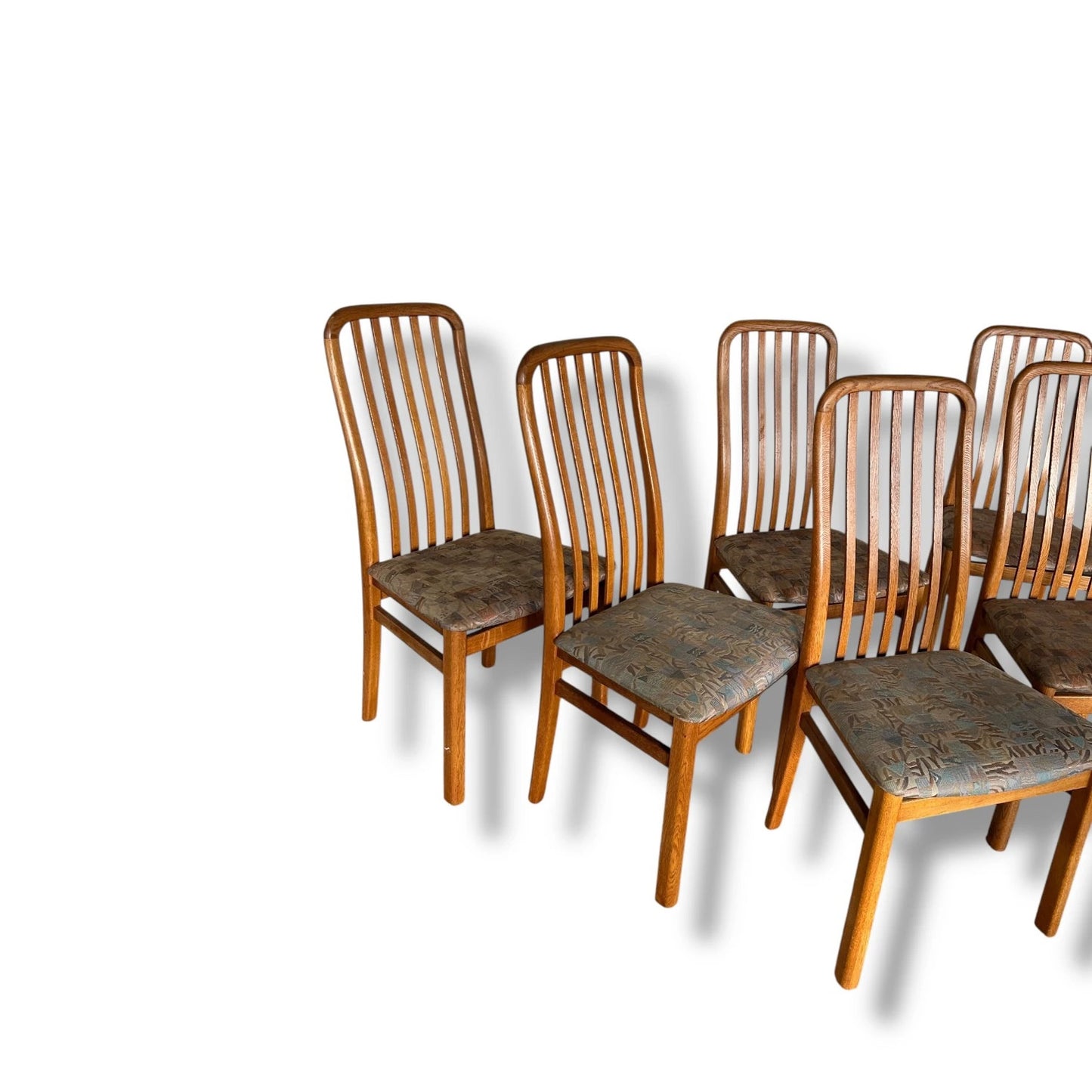 Set of 6 Skovby Danish Dining Chairs – Mid Century Modern