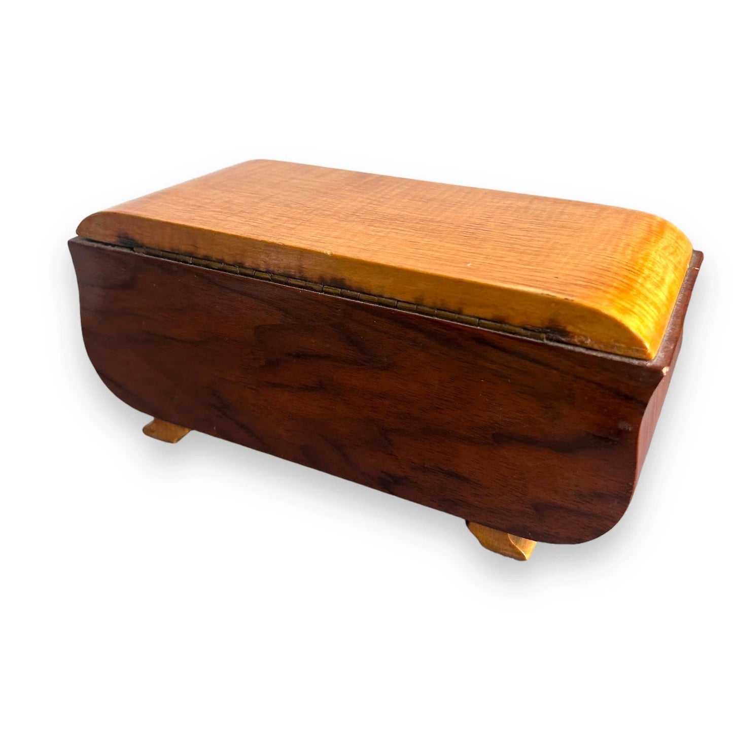 Mid Century Swiss Jewellery Music Box