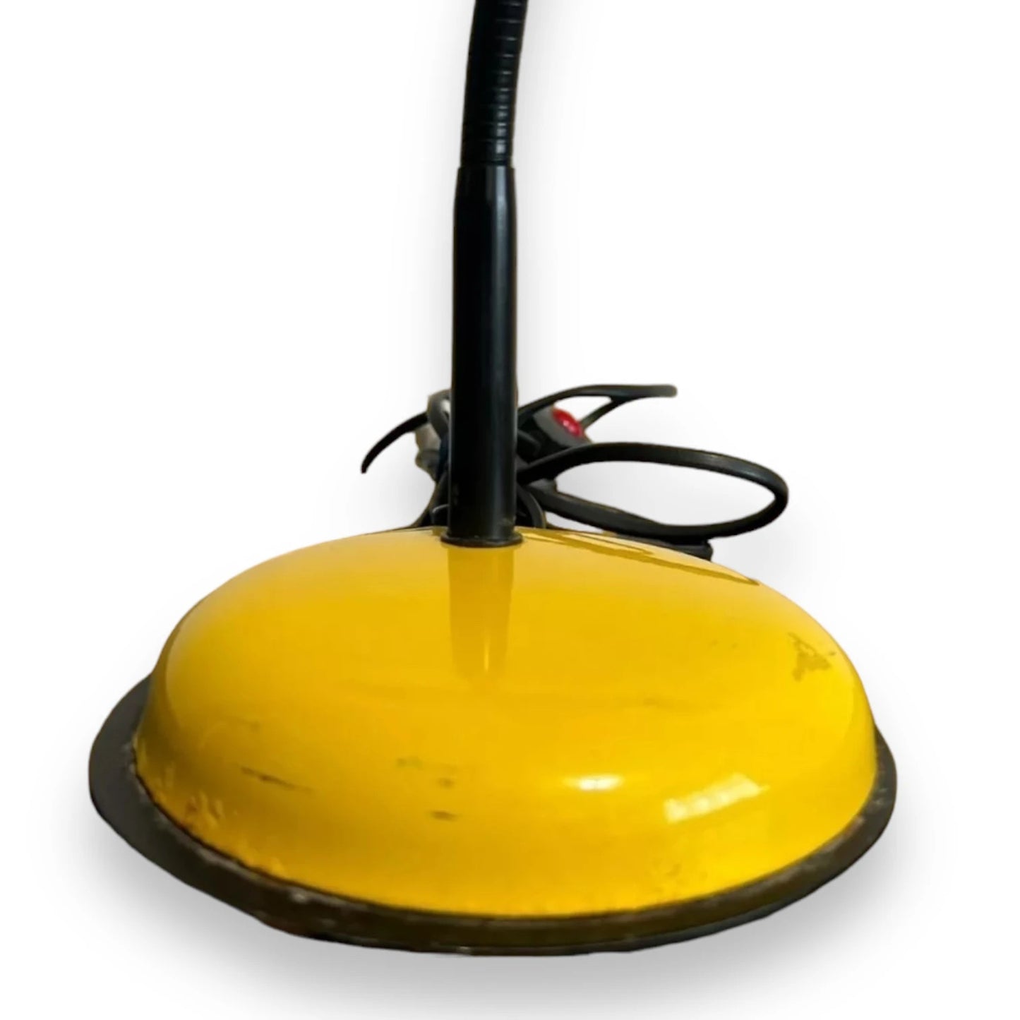 Vintage 70s Yellow Italian Lamp