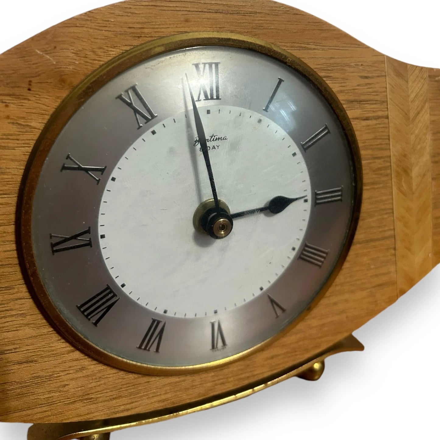Vintage 80s English Mantle Clock