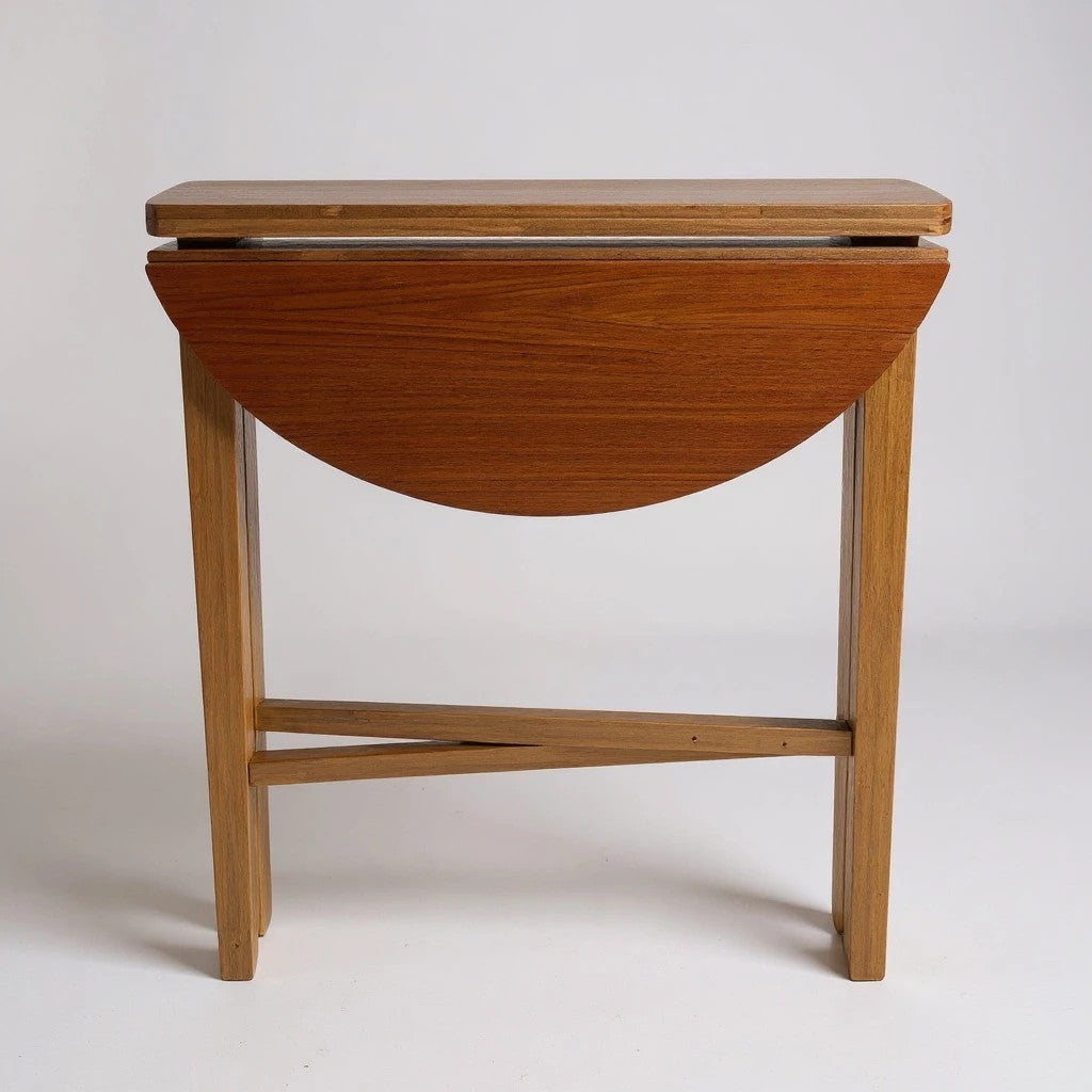 Pair of Poul Hundevad Folding Bedside Tables – Danish Mid-Century Modern
