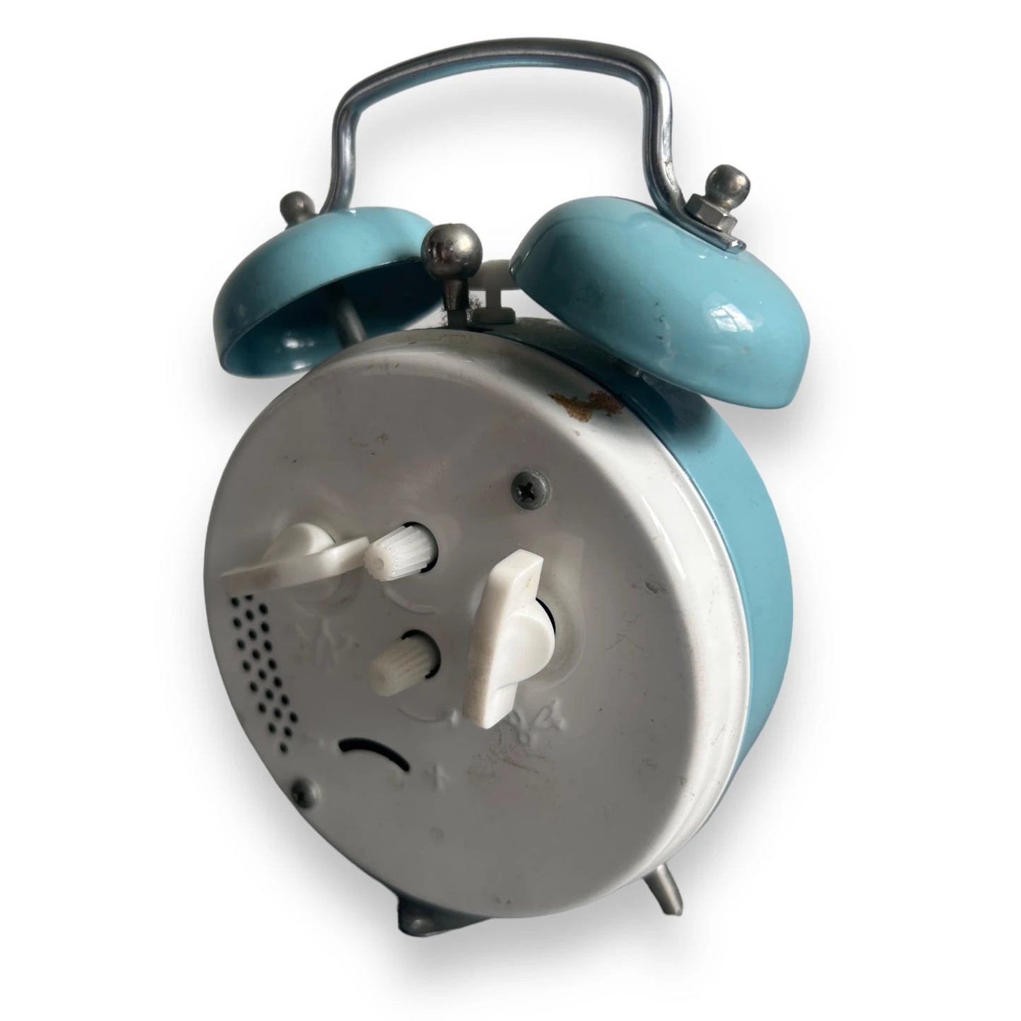 Mid Century Junghans Pale Blue Alarm Clock