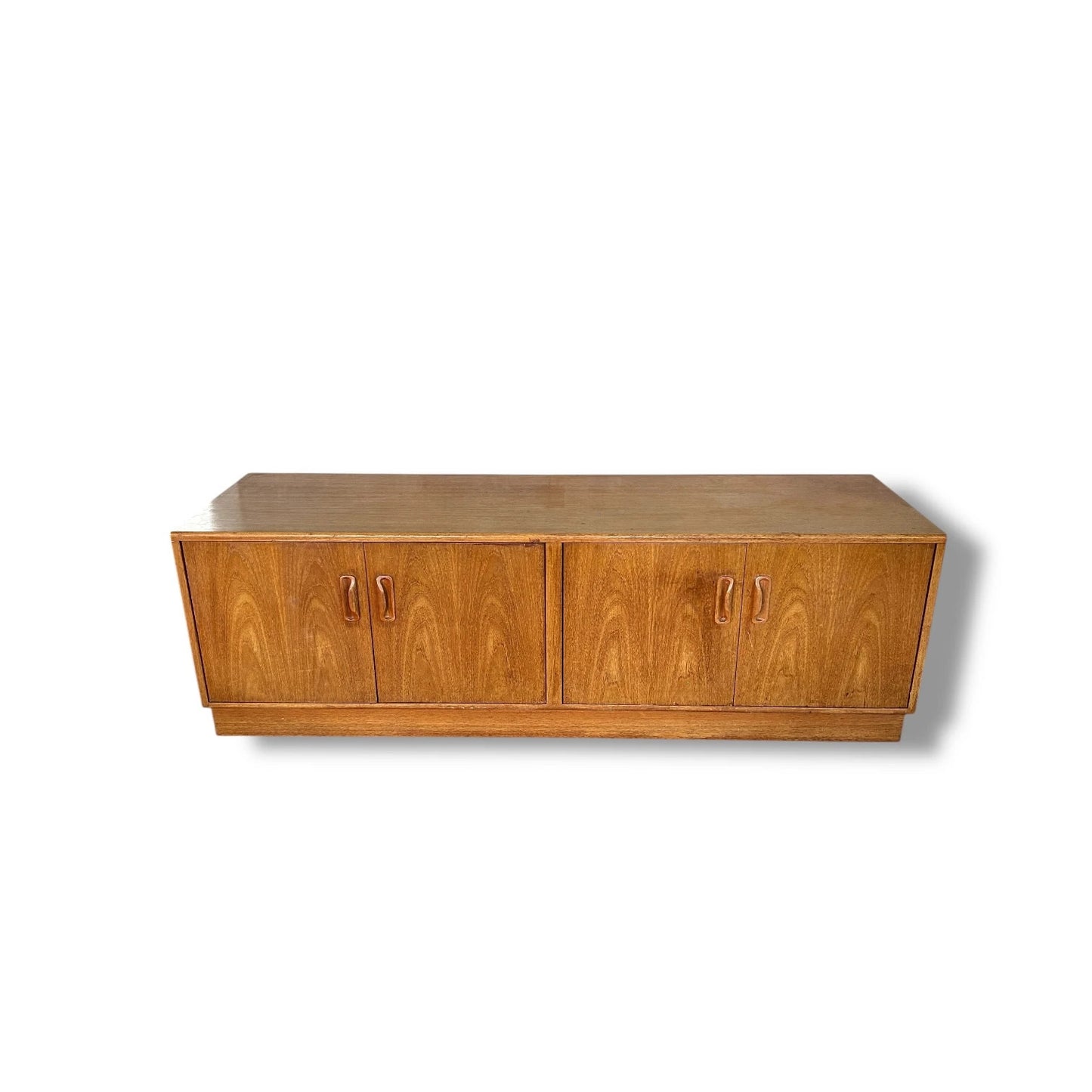1960s G Plan Teak Low Sideboard – Mid-Century Modern Credenza Storage Unit