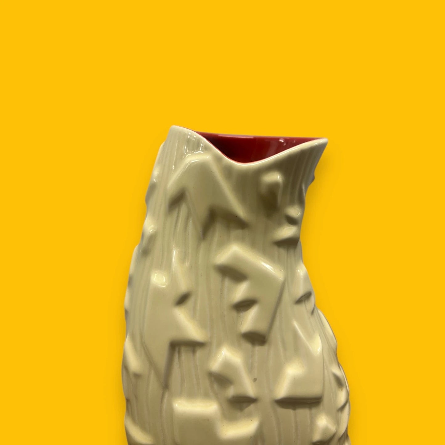 Vintage 1950s Crown Devon Abstract Vase