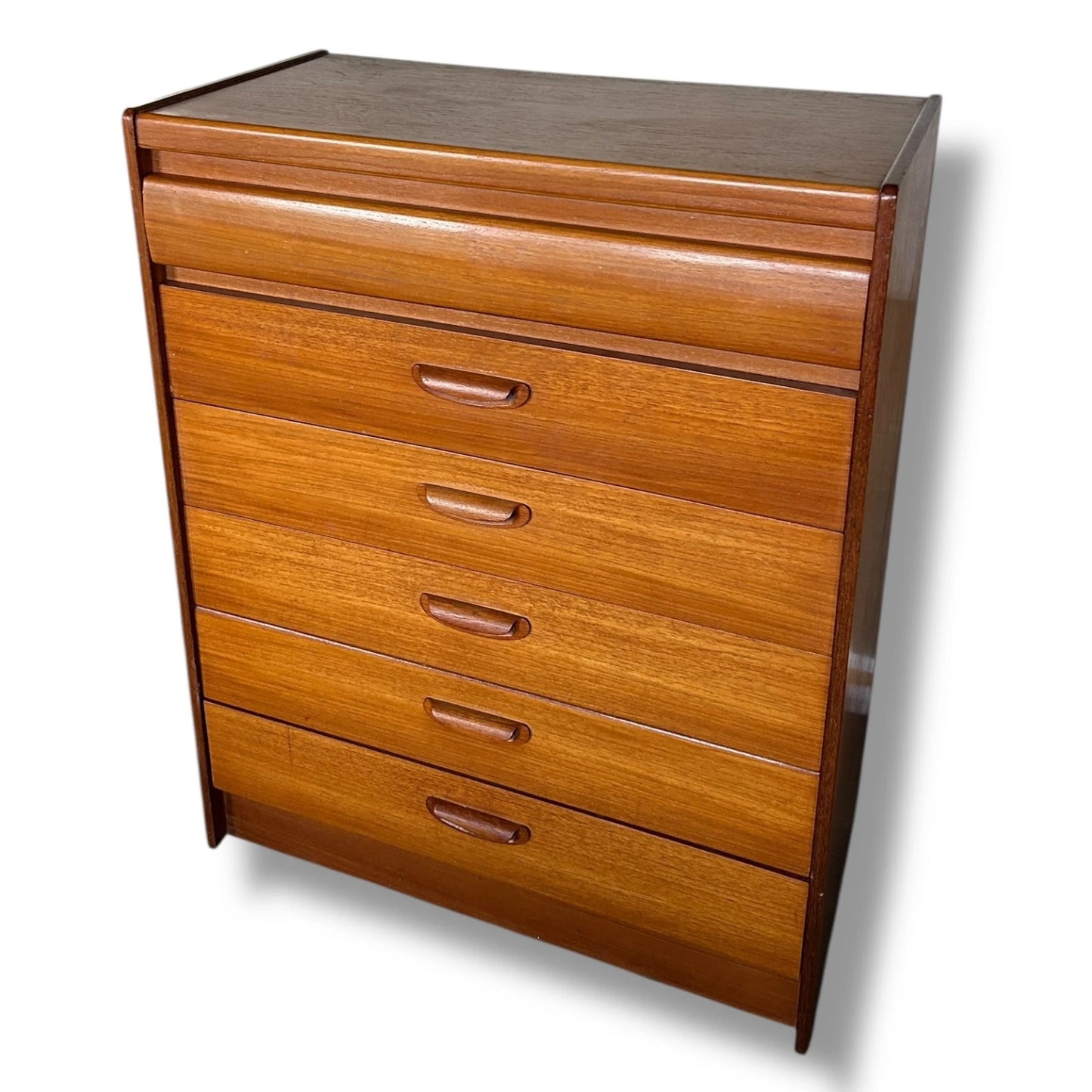 Mid Century Modern William Lawrence Tallboy Chest of Drawers