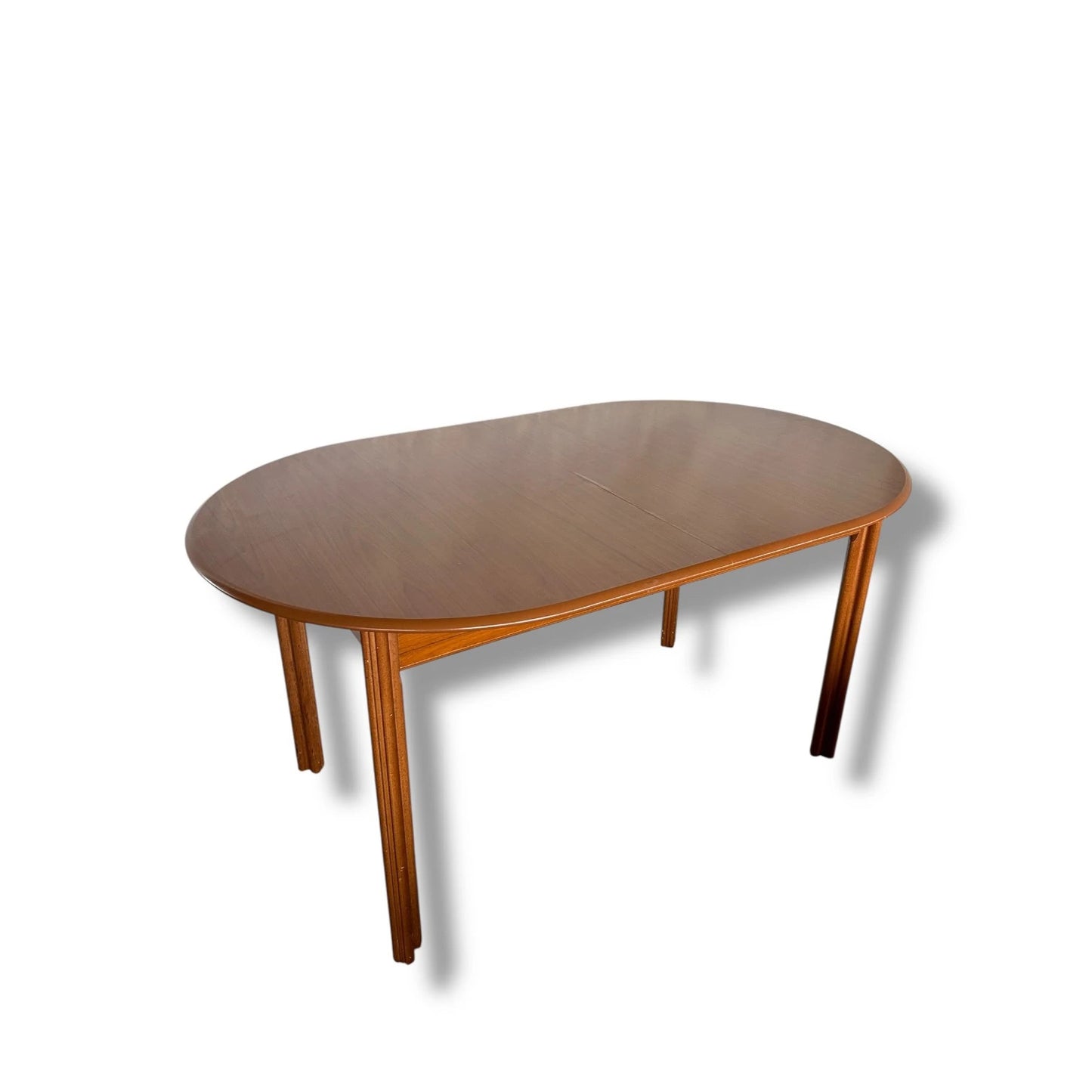 Mid Century Modern Teak Extending Dining Table | Danish Style