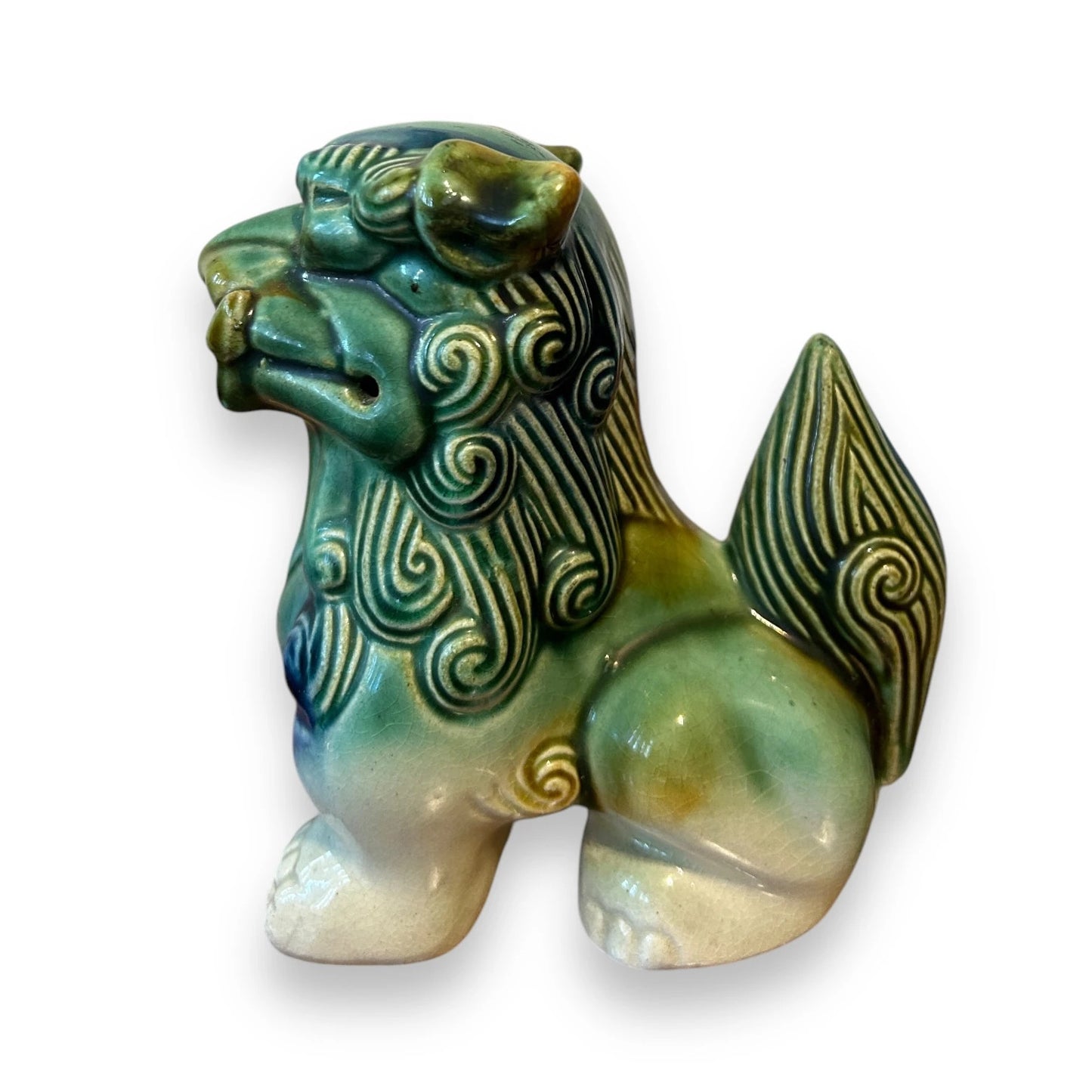 Vintage 1960s Ceramic Foo Dog