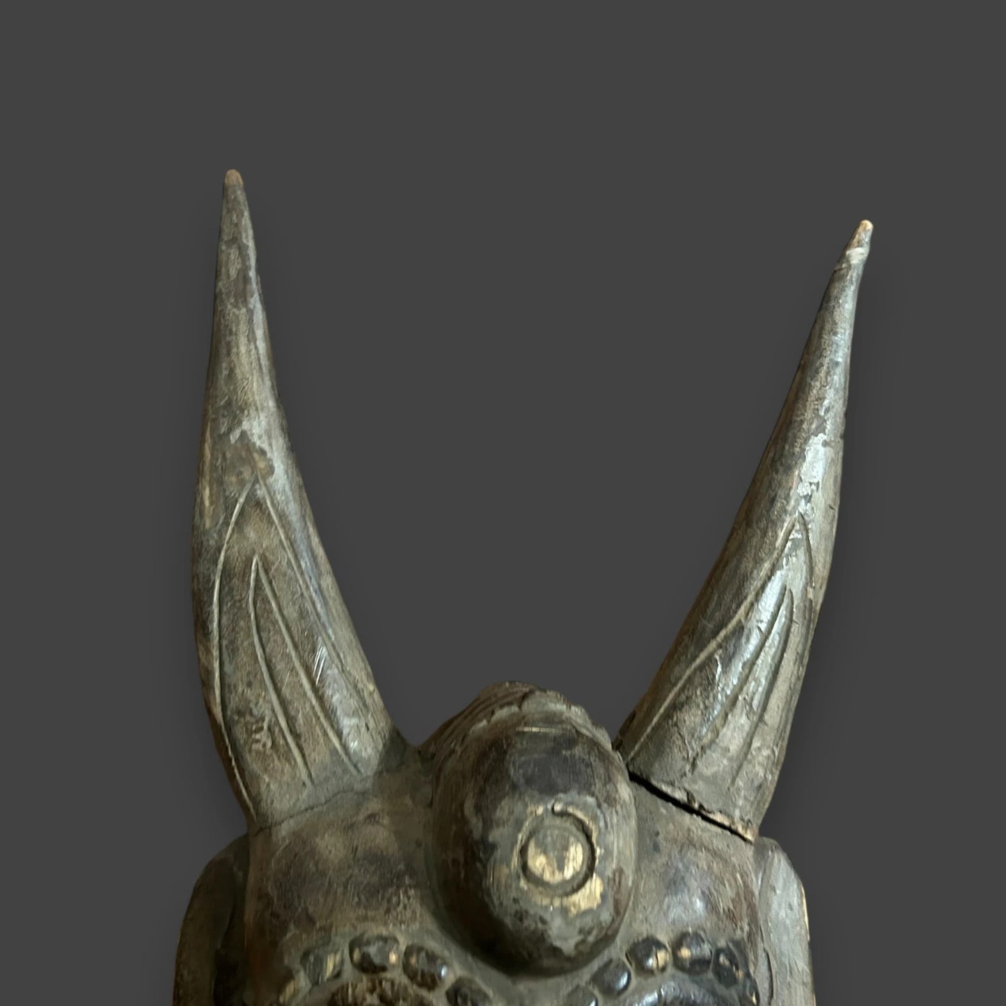 Vintage 1970s Demon Wall Mask