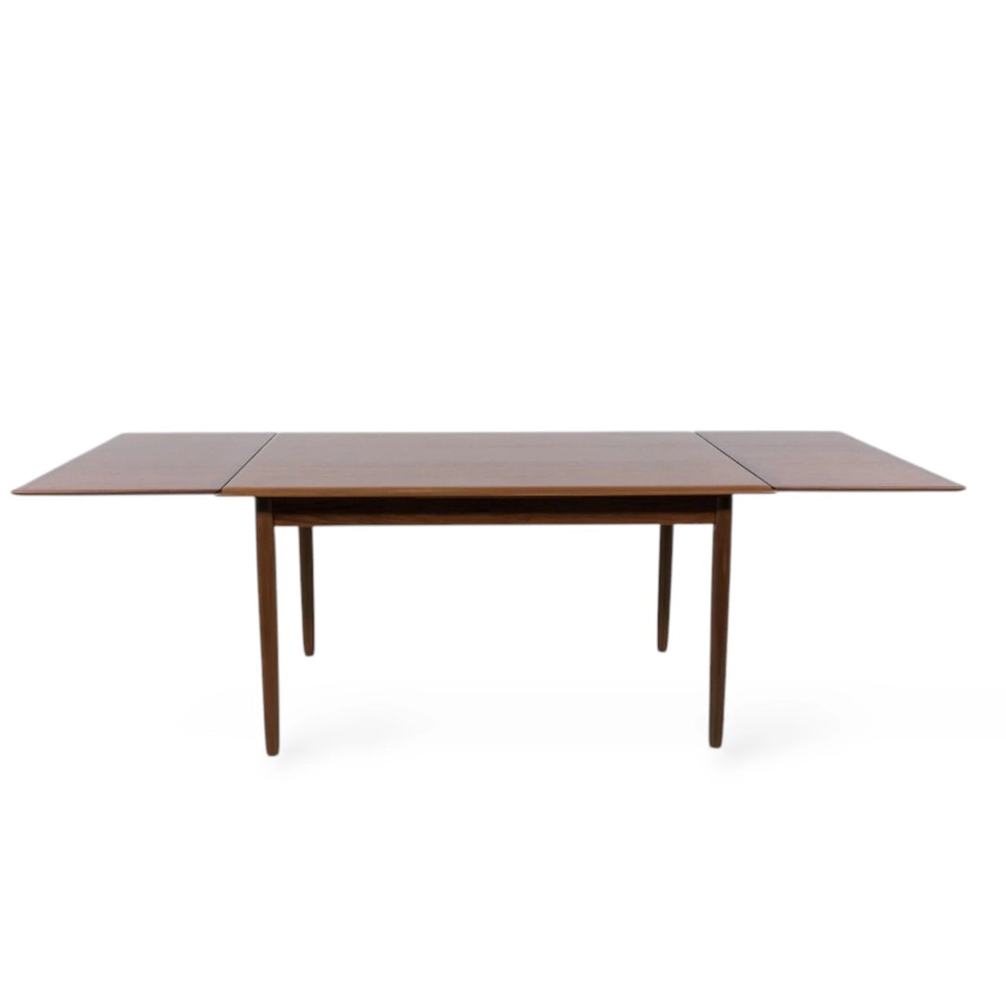 Mid Century Danish Teak Draw Leaf Dining Table | Extending Retro Table