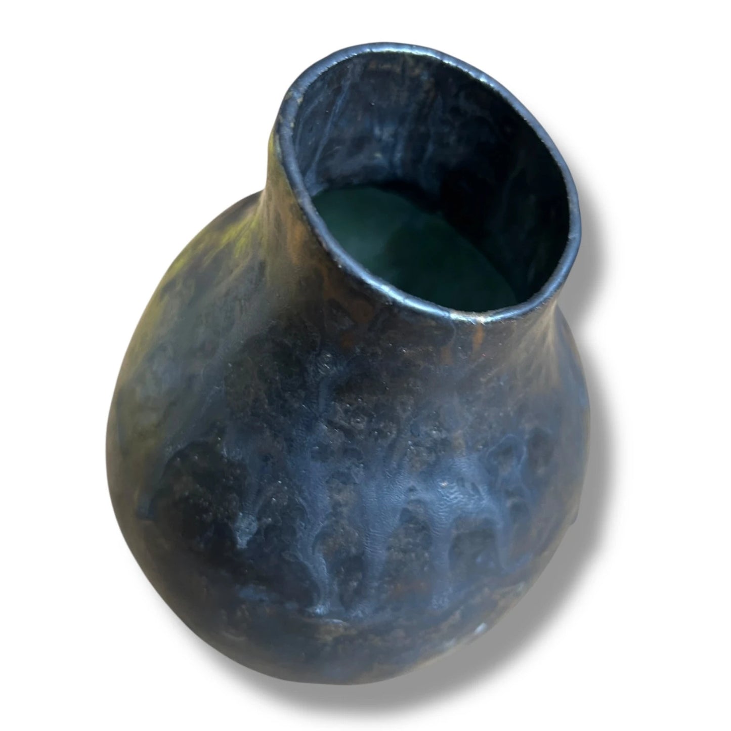 Mid Century Studio Pottery by Averil Ainsley Black Vase