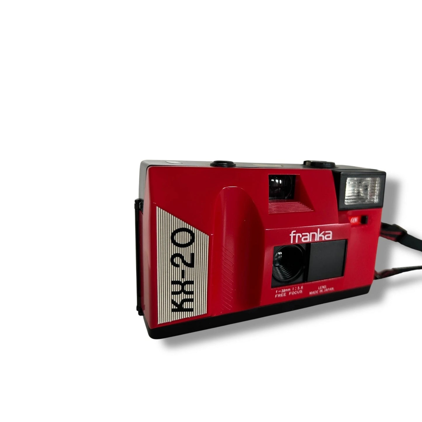 Vintage Franka KH-20 35mm Film Camera – 1980s Red Retro Point-and-Shoot