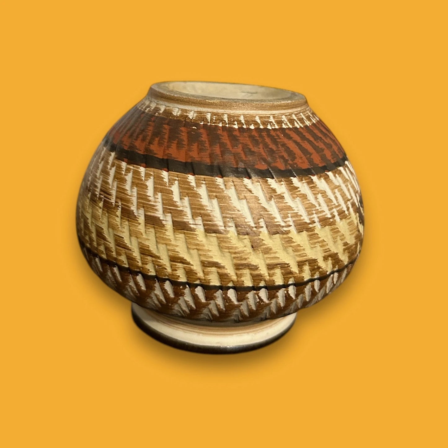 Mid Century Small West German Pot Vase