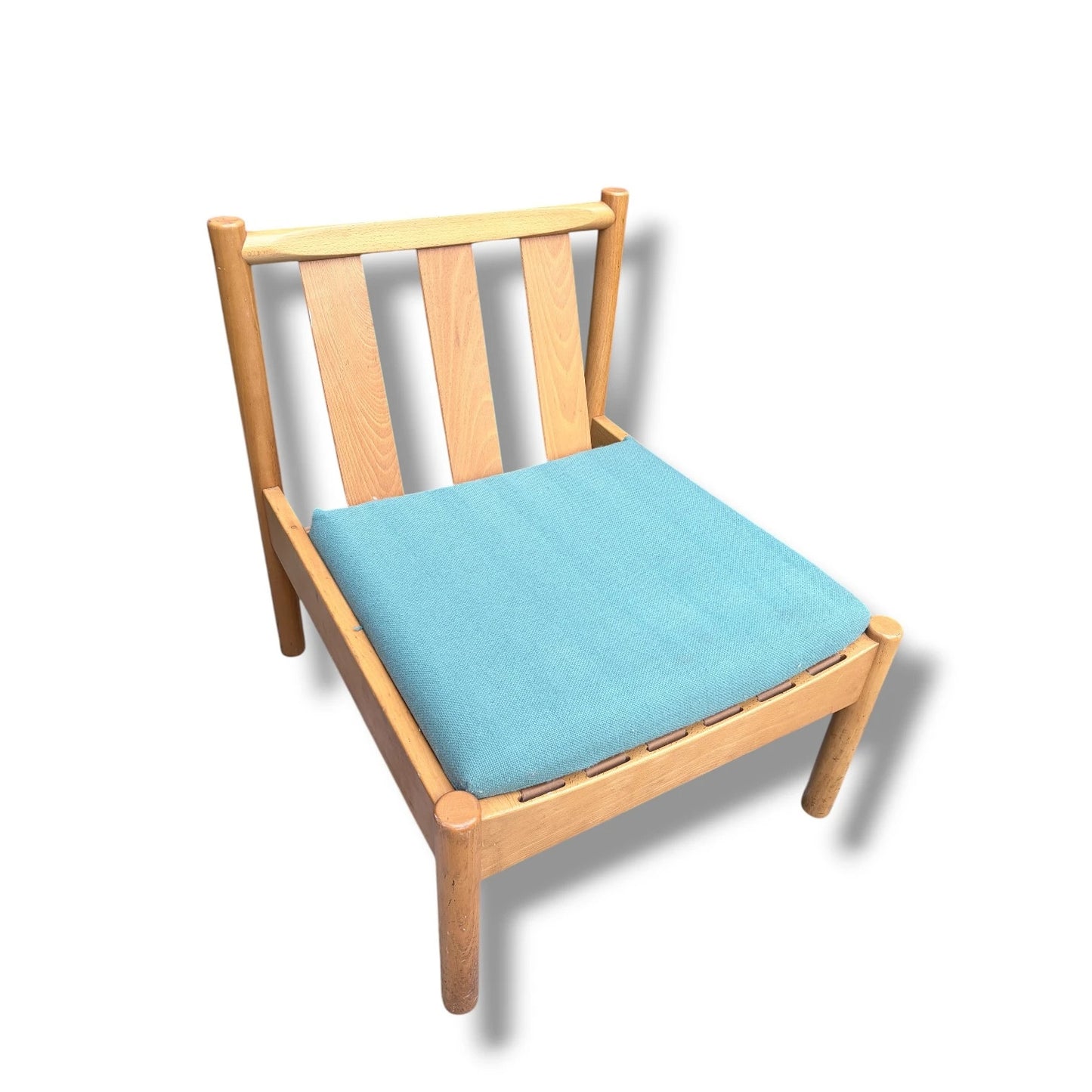 Vintage Ercol Lounge Chair | Mid Century Modern Ash Frame Chair