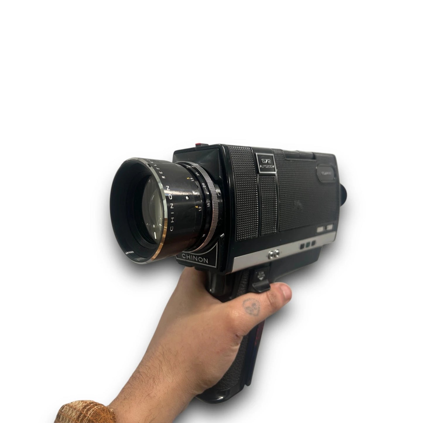 Vintage 1970s Chinon 672 Super 8 Movie Camera
