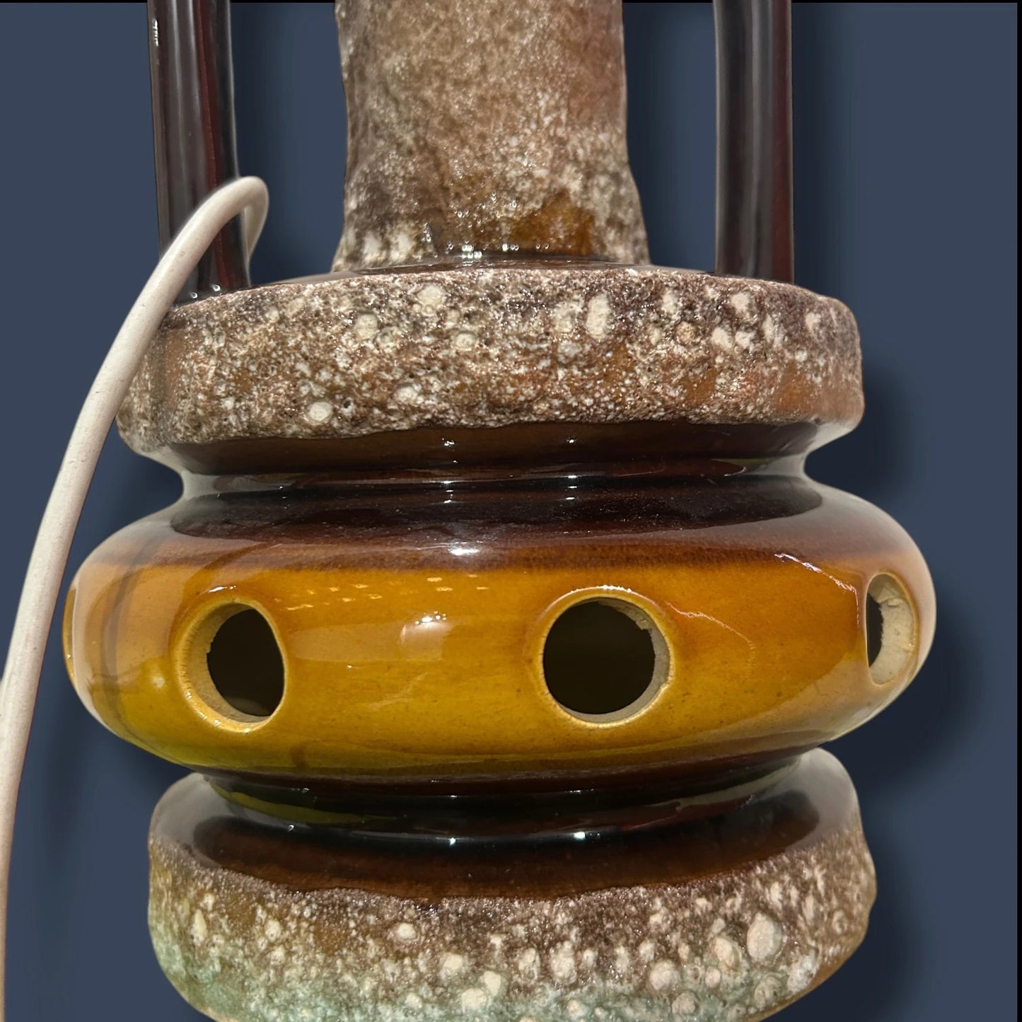 Mid Century West German Fat Lava Lamp