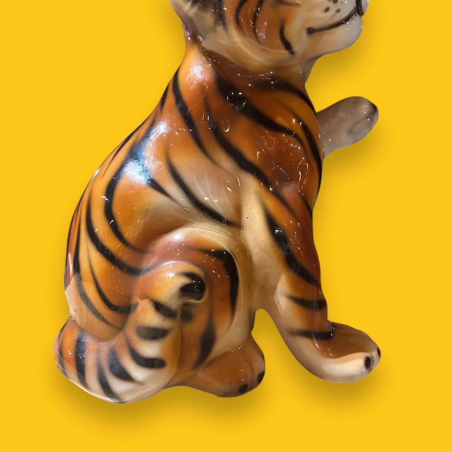 Mid Century Tiger Cub Sculpture