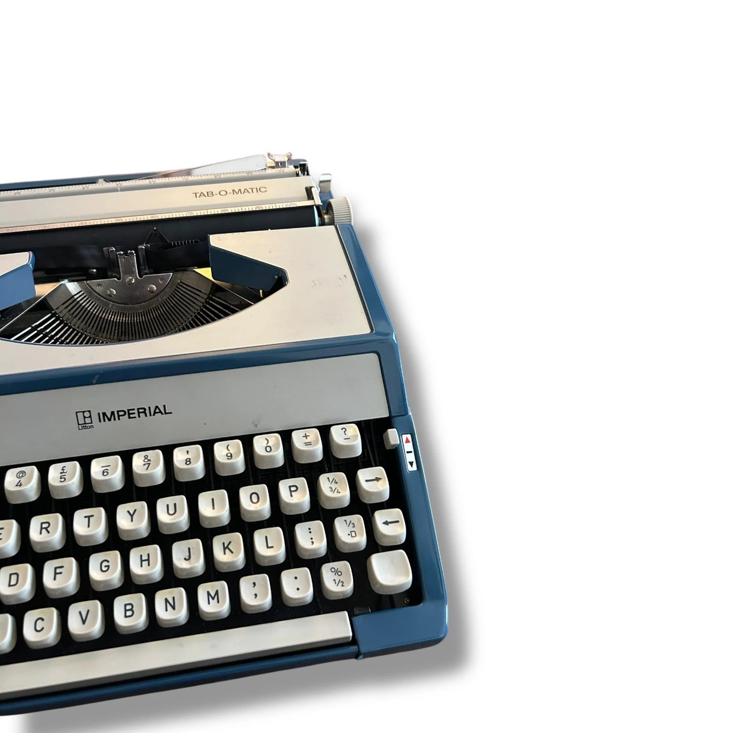 Mid Century Modern Imperial Portable Typewriter