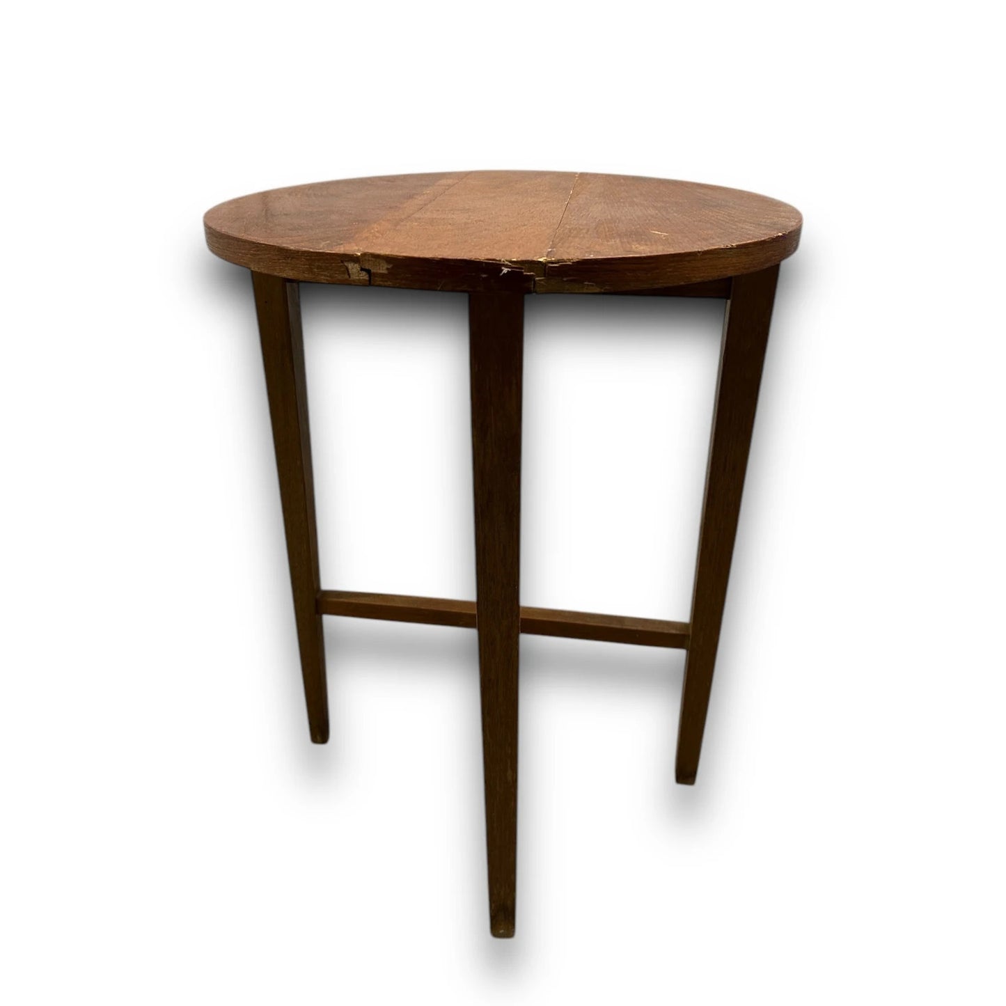 Mid Century Mini Teak Folding Table