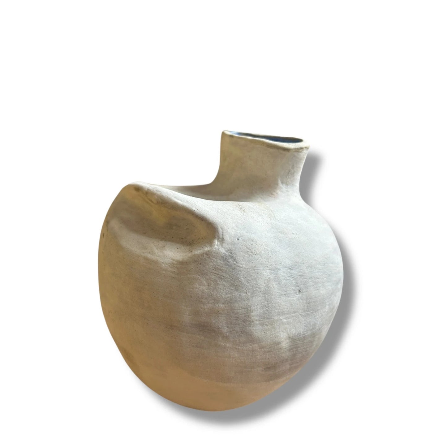 Mid Century Vintage Studio Pottery by Averil Ainley Urn Shaped Brutalist Vase