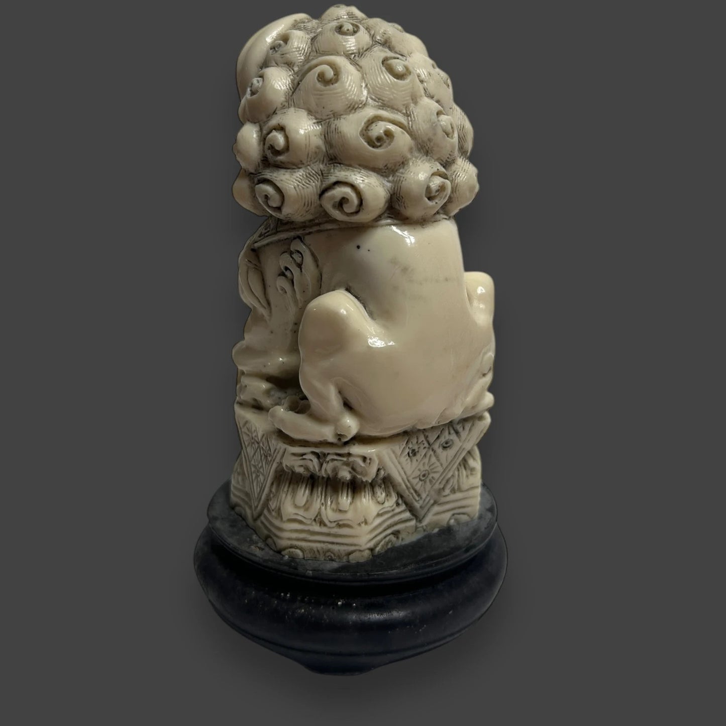 Vintage 1950s Chinese Foo Dog Sculpture