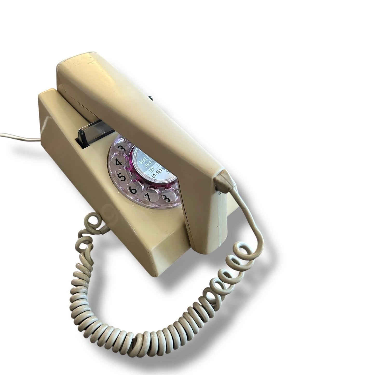 Vintage GPO Trimphone Rotary Dial Telephone – Model 722 – Retro 80s British Phone