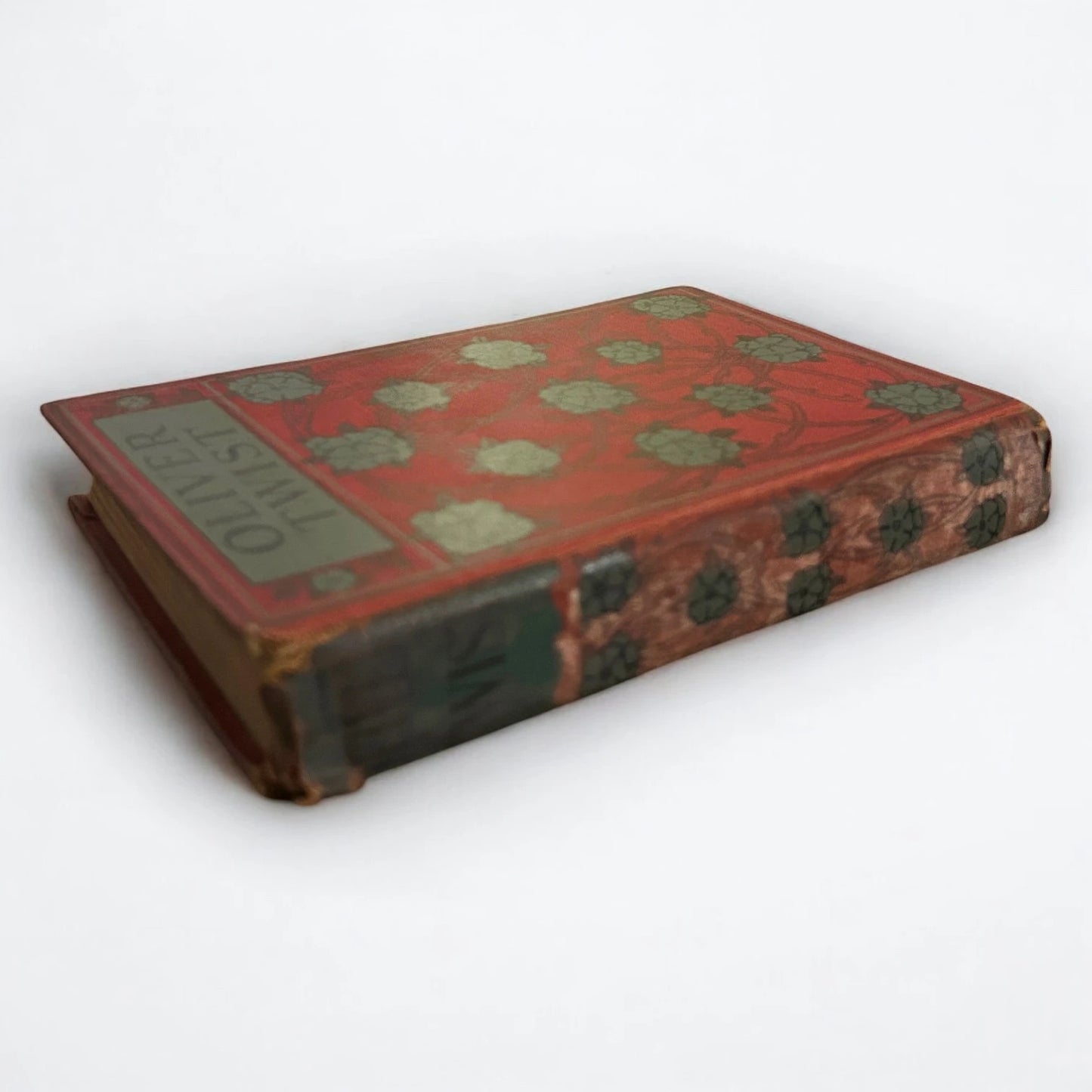 Vintage 1900s Oliver Twist Leatherback Book