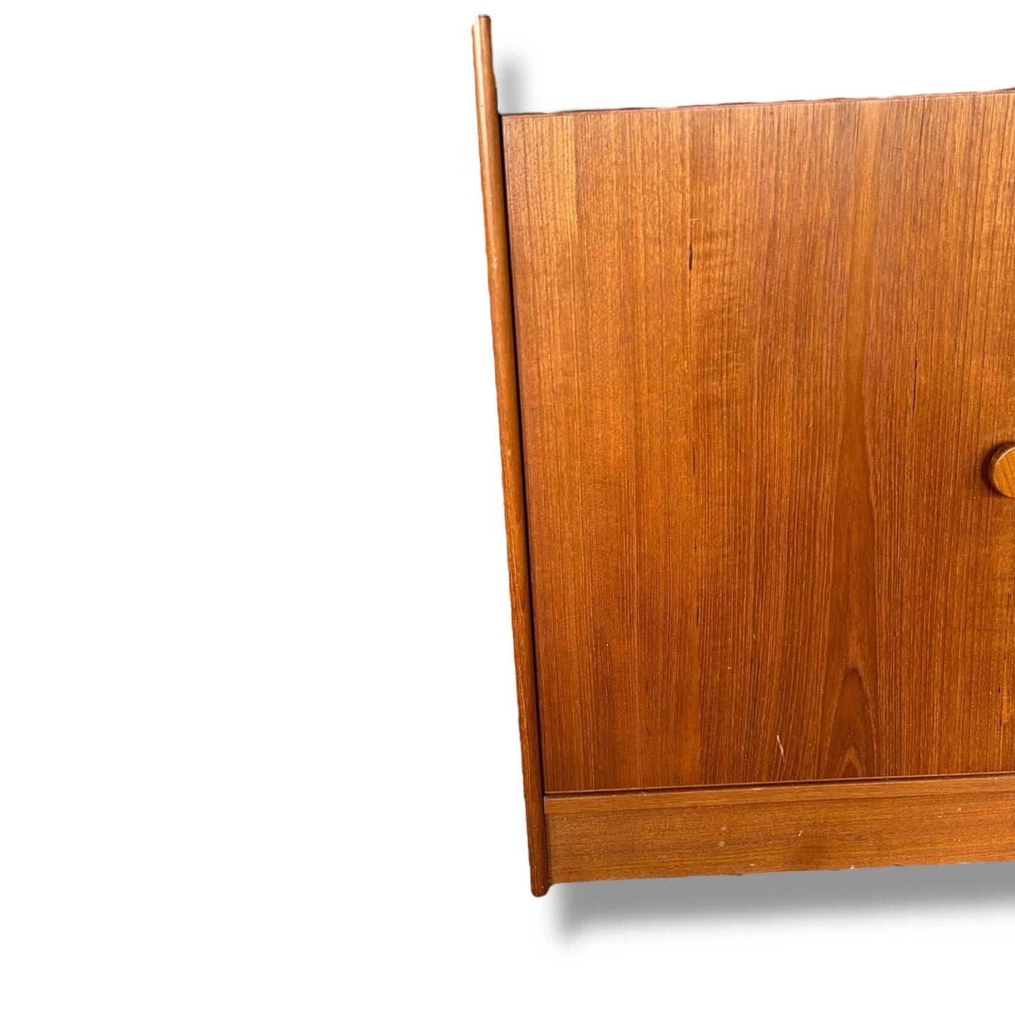 Mid Century Danish Cupboard | Vintage Teak Cabinet Storage Unit