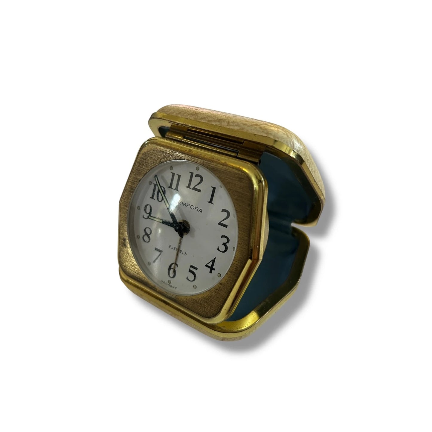 Mid Century Modern Tempora Folding Travel Clock