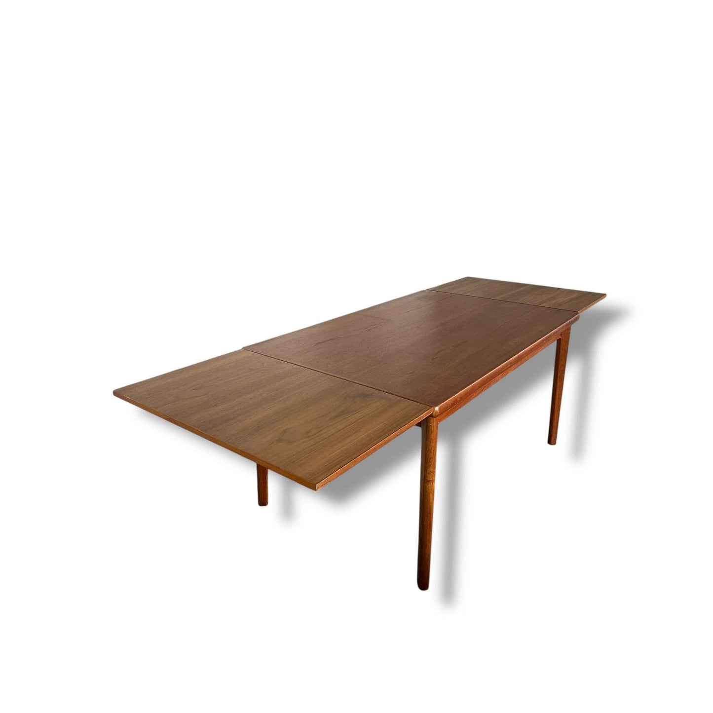 Mid Century Modern HS Møbler Danish Teak Extending Dining Table