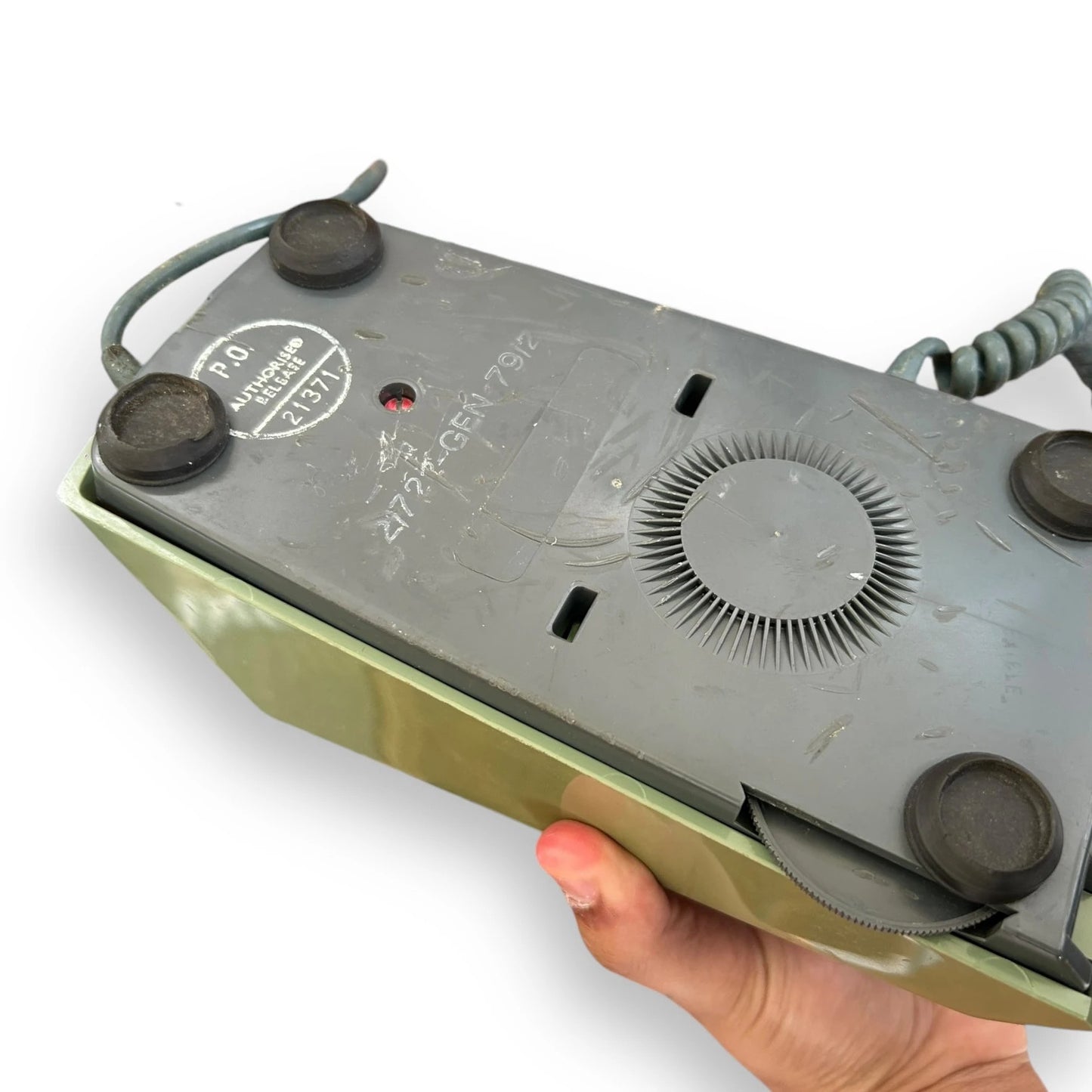 Vintage 1970s Green Trimphone