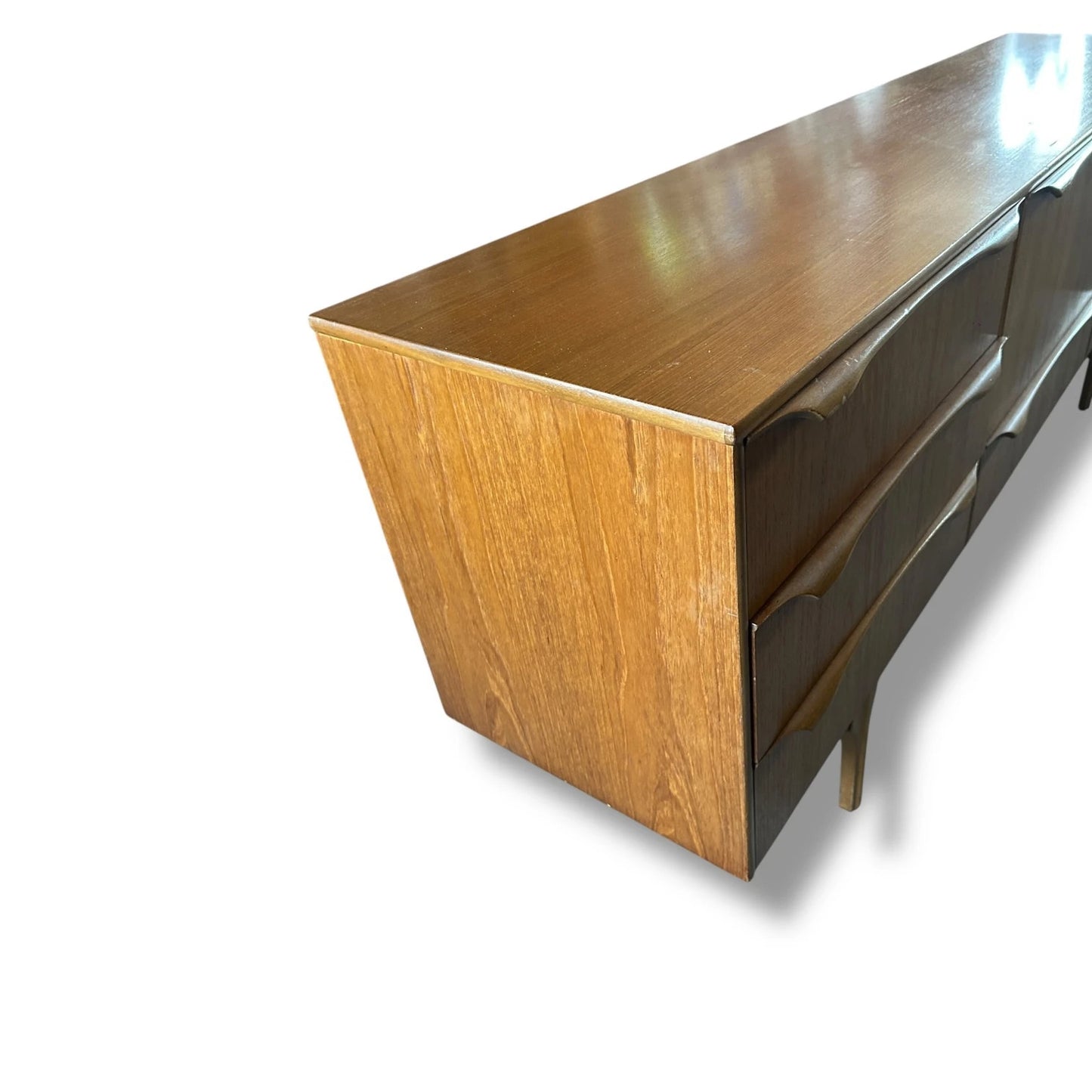 Mid-Century Modern Sutcliffe of Todmorden Teak Sideboard Cabinet Credenza