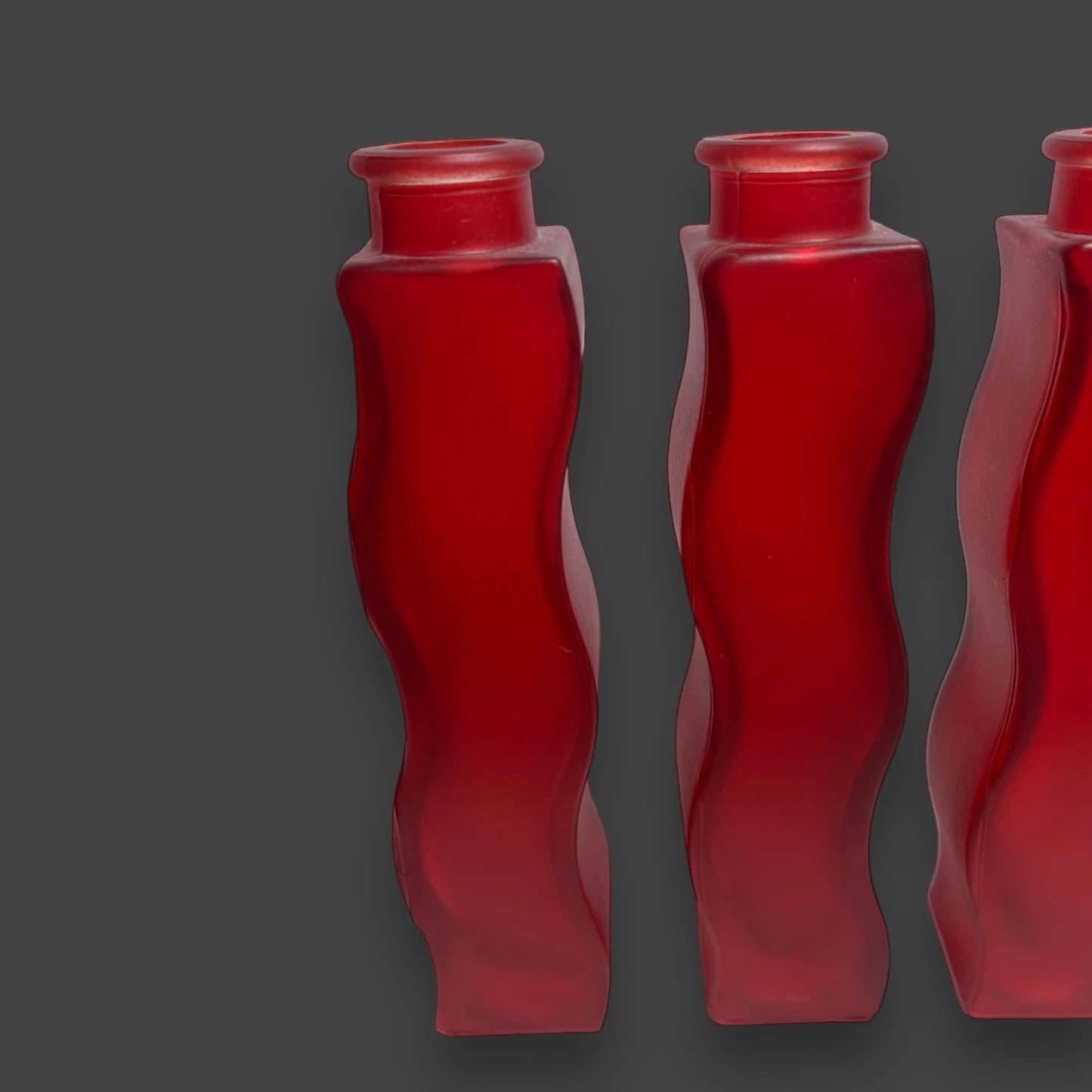 Vintage 90s Ikea Squiggle Vase Set