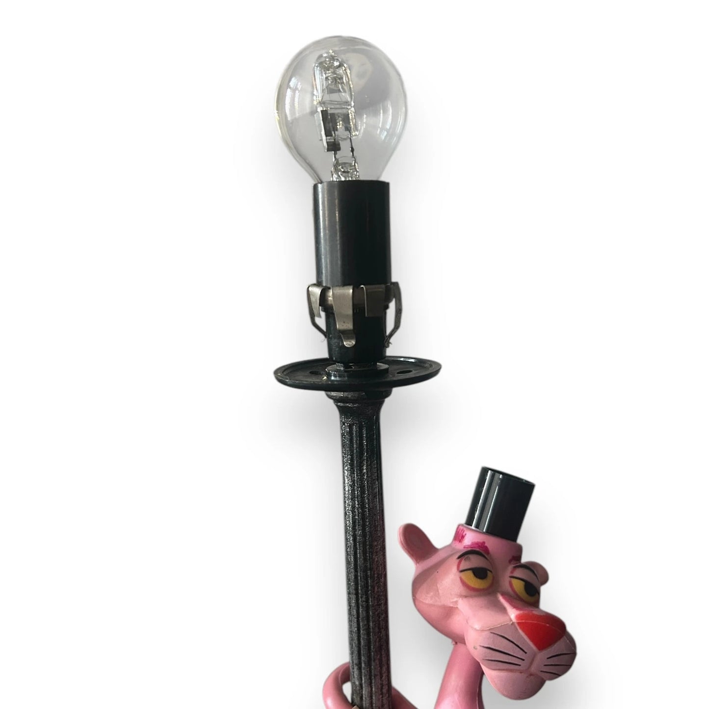 Vintage 1970s Pink Panther Table Lamp