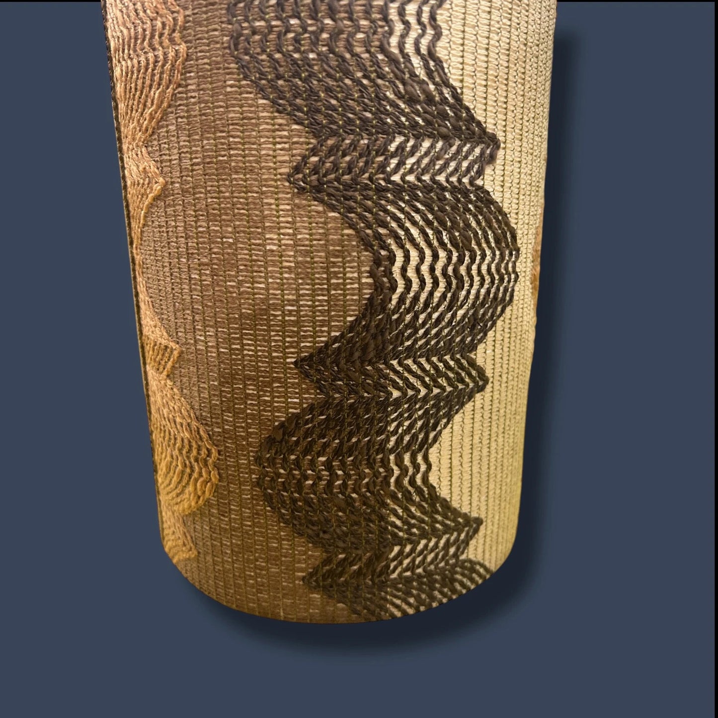 Mid century quirky swirly lampshade
