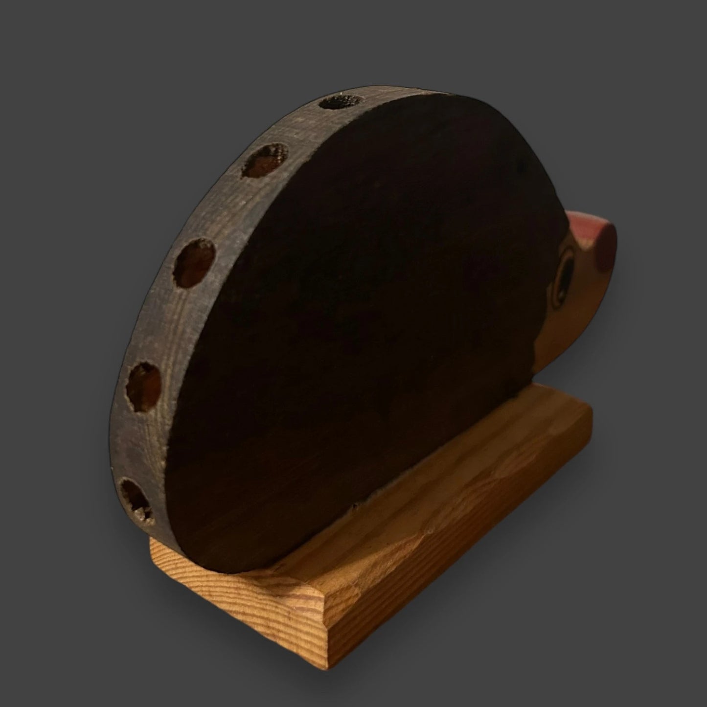 Mid Century Hedgehog Pencil Holder