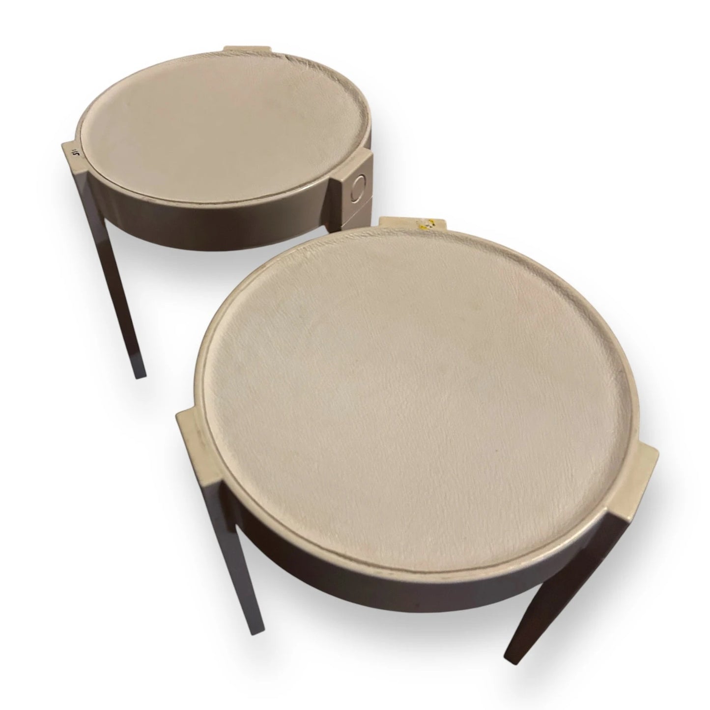 Mid Century Dutch Space Age Plastic Nesting Tables