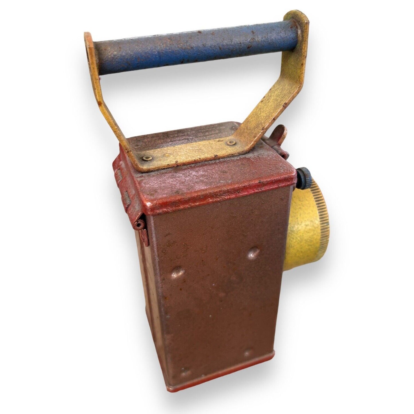 Vintage 1930s Nife Model 10A Hand Held Miners Lamp