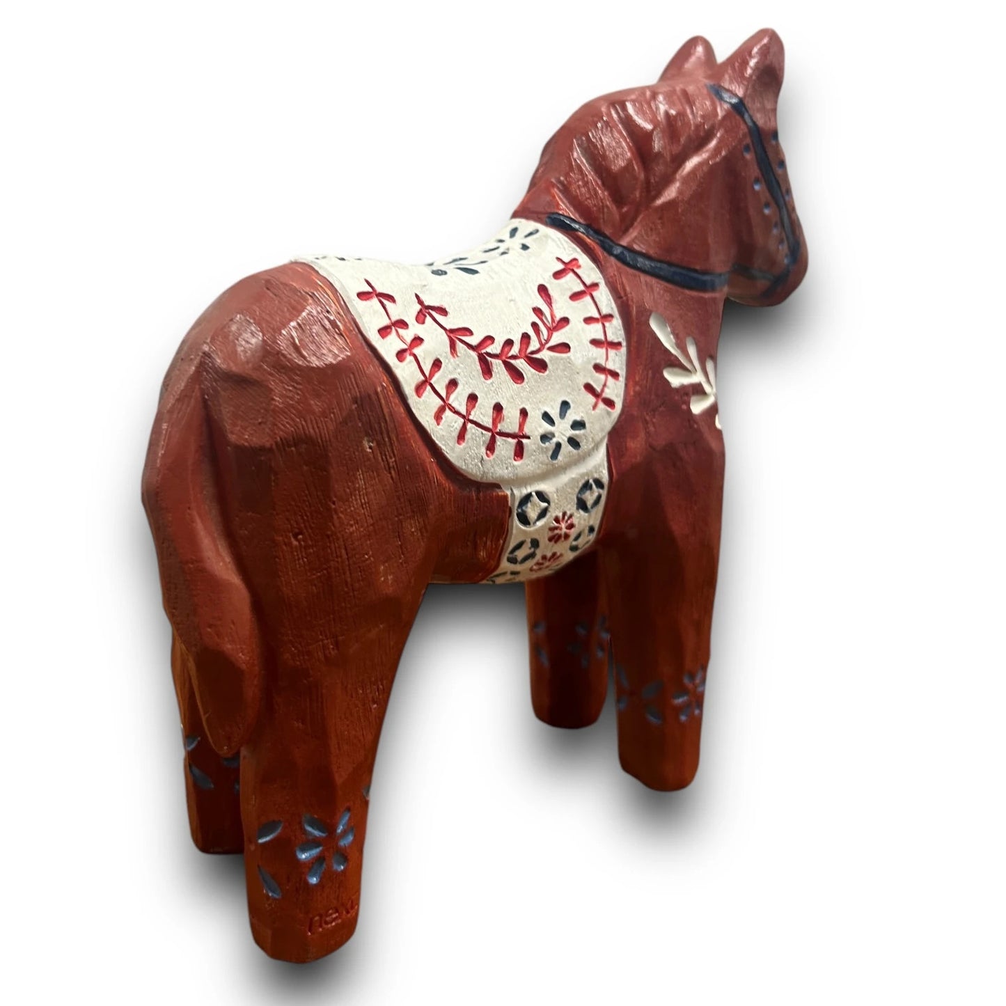 Mid Century Swedish Folk Art Dala Horse