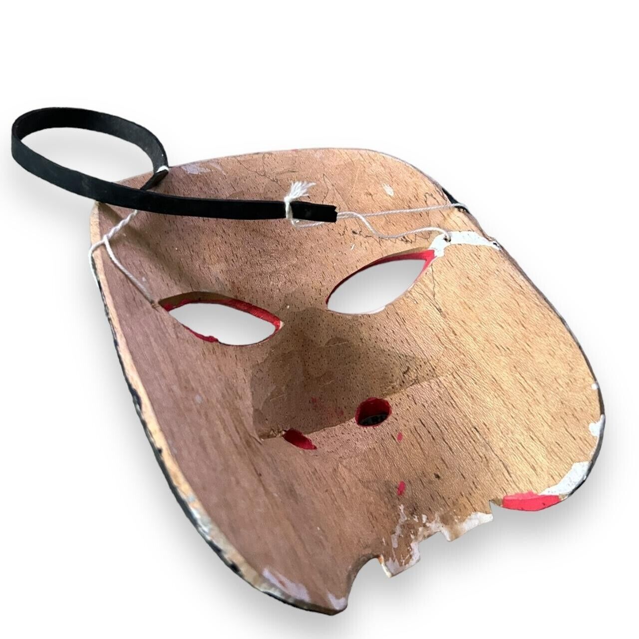 Mid Century East Asian Carved Wall Mask