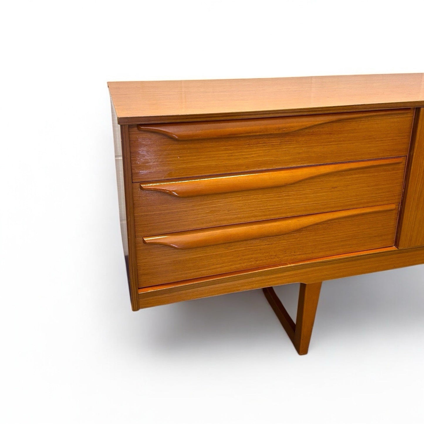 Mid Century Stonehill Teak Wood Sideboard