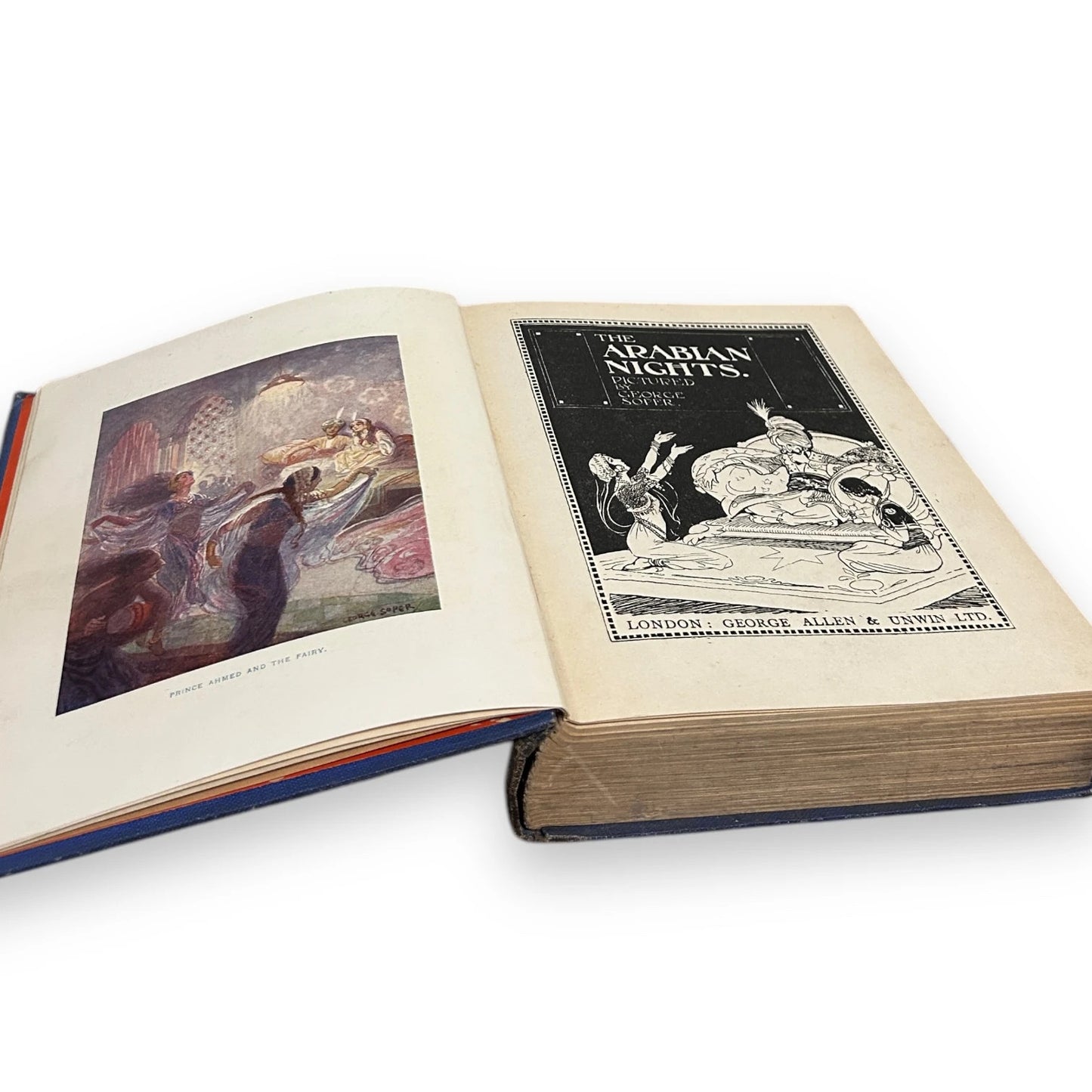 Vintage 1930s Arabian Nights Hardback Book