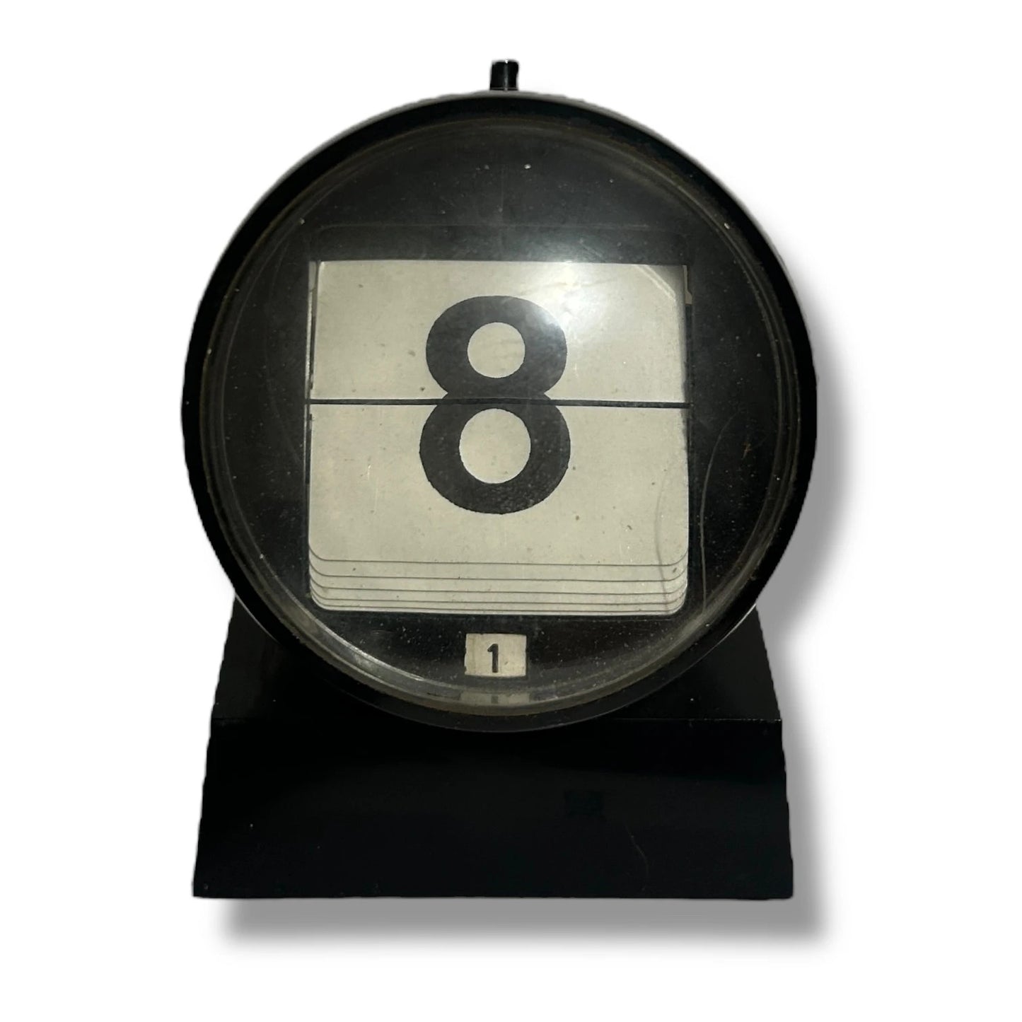 Mid Century Sphere Space Age Perpetual Flip Calendar