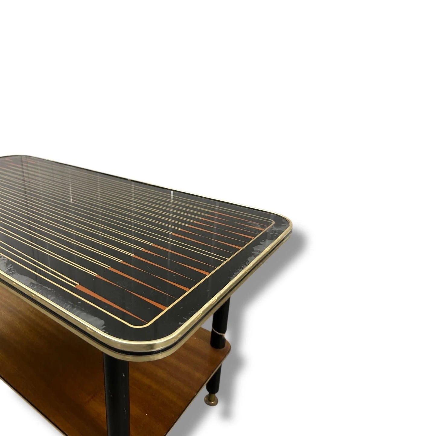 Mid Century Atomic Backgammon Coffee Table