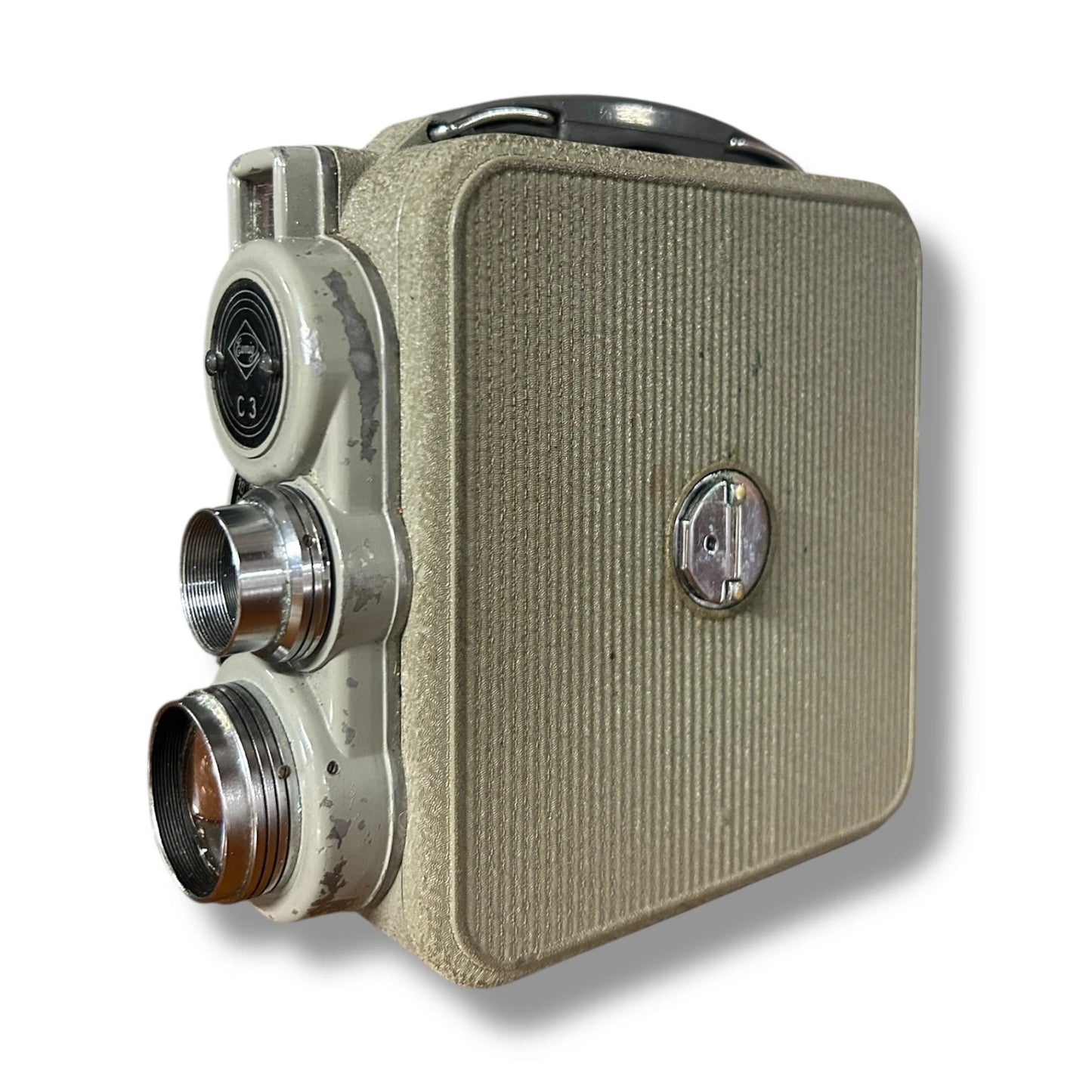 Vintage 1950s EUMIG C3 double 8mm Movie Film Camera