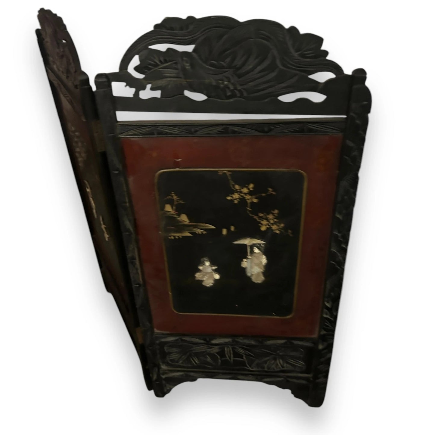 19th Century Chinese Folding Screen