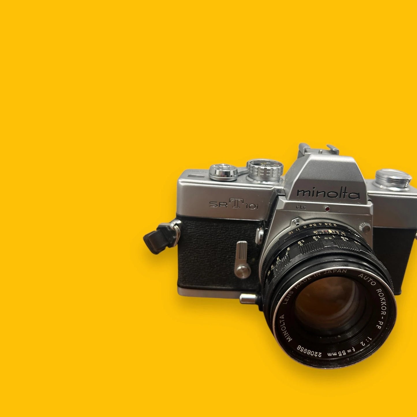 Vintage 1980s Minolta SRT101 35mm Film Camera