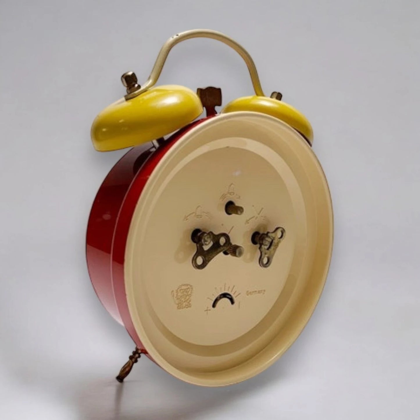 Vintage 1980s Mickey Mouse Alarm Clock Made in Germany