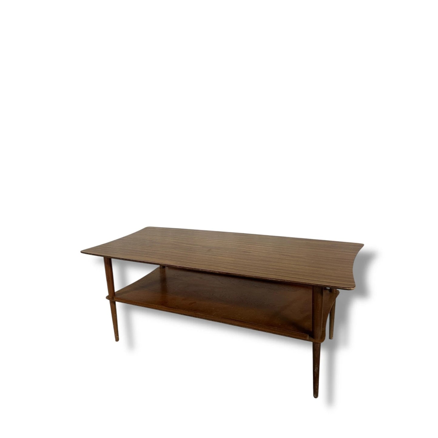 Mid Century Modern Formica Surfboard Coffee Table