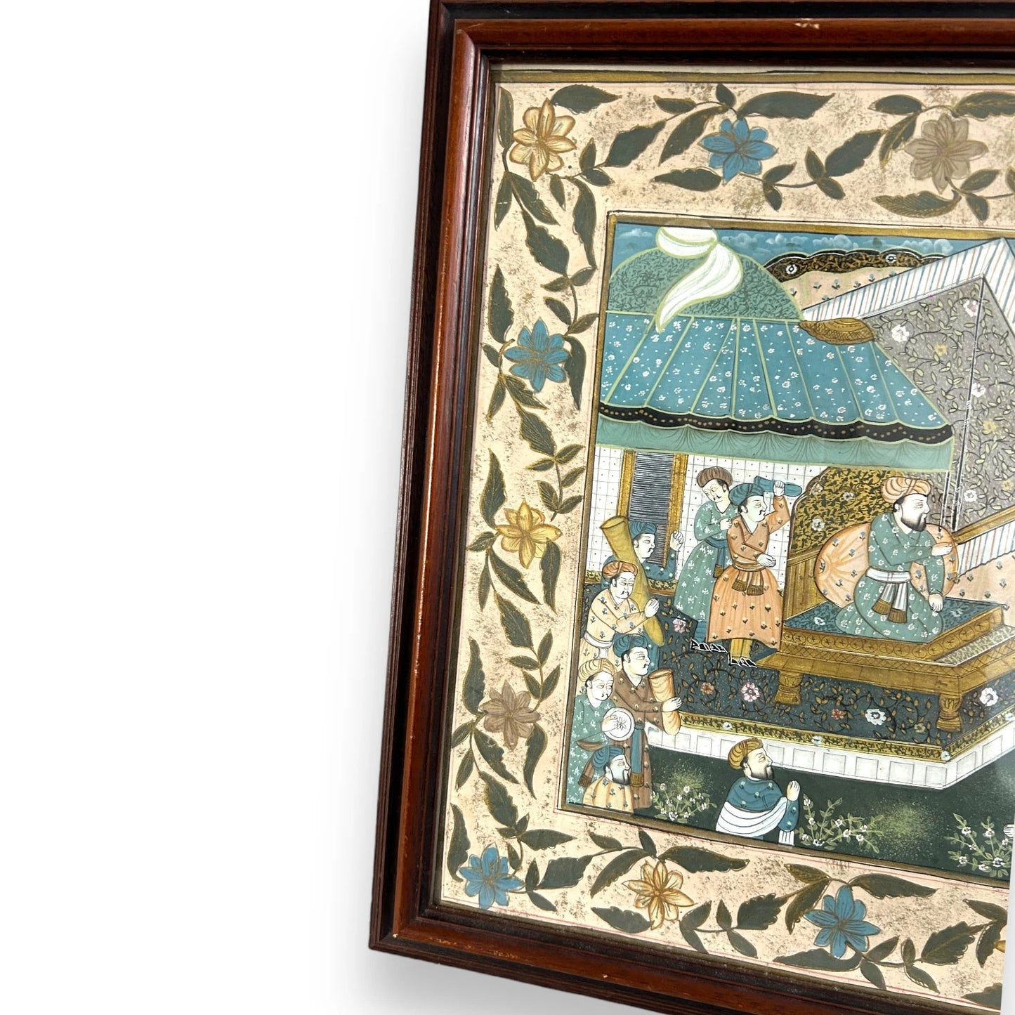 Vintage Persian Scenery Picture Frame