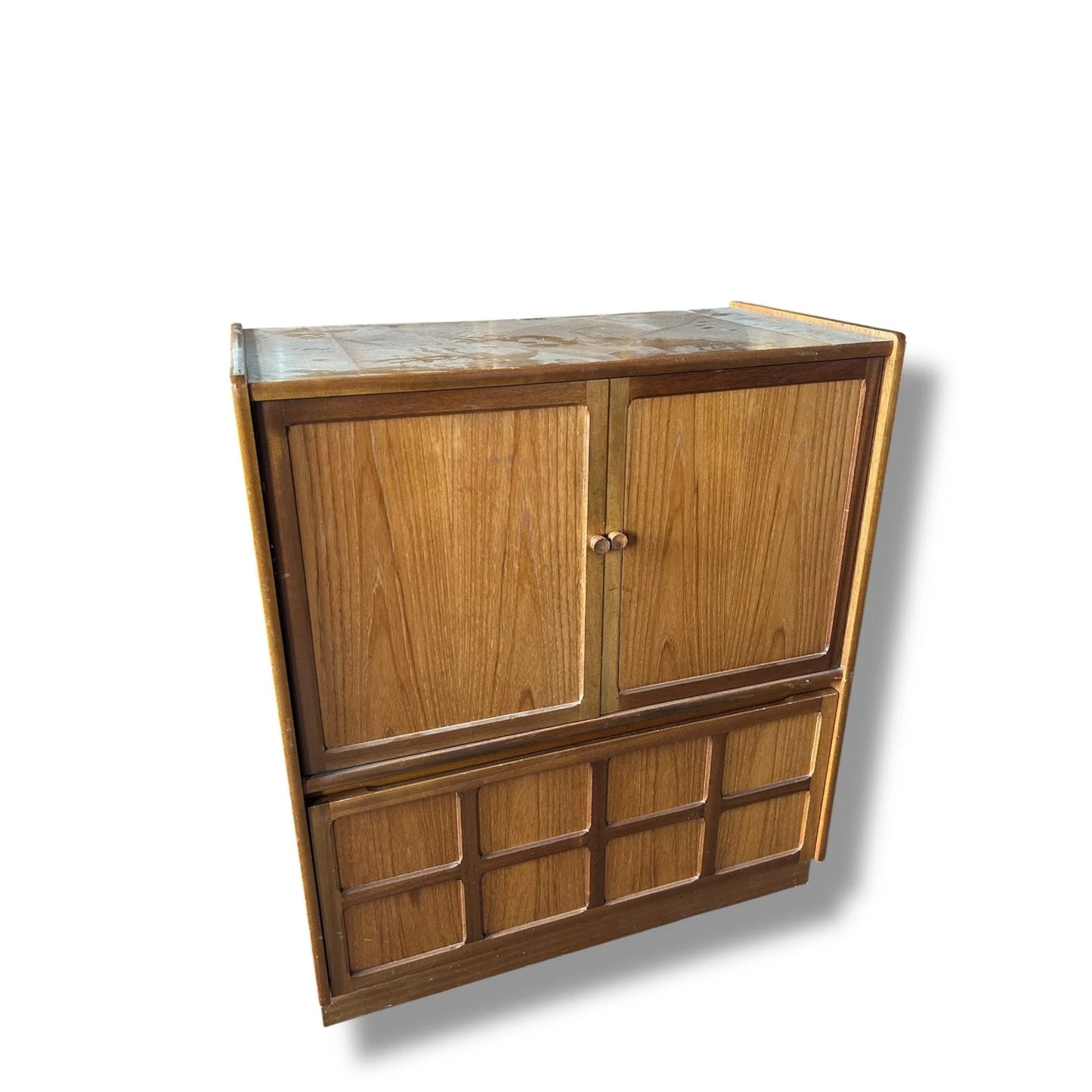 Mid Century Modern Nathan Furniture Media Cabinet